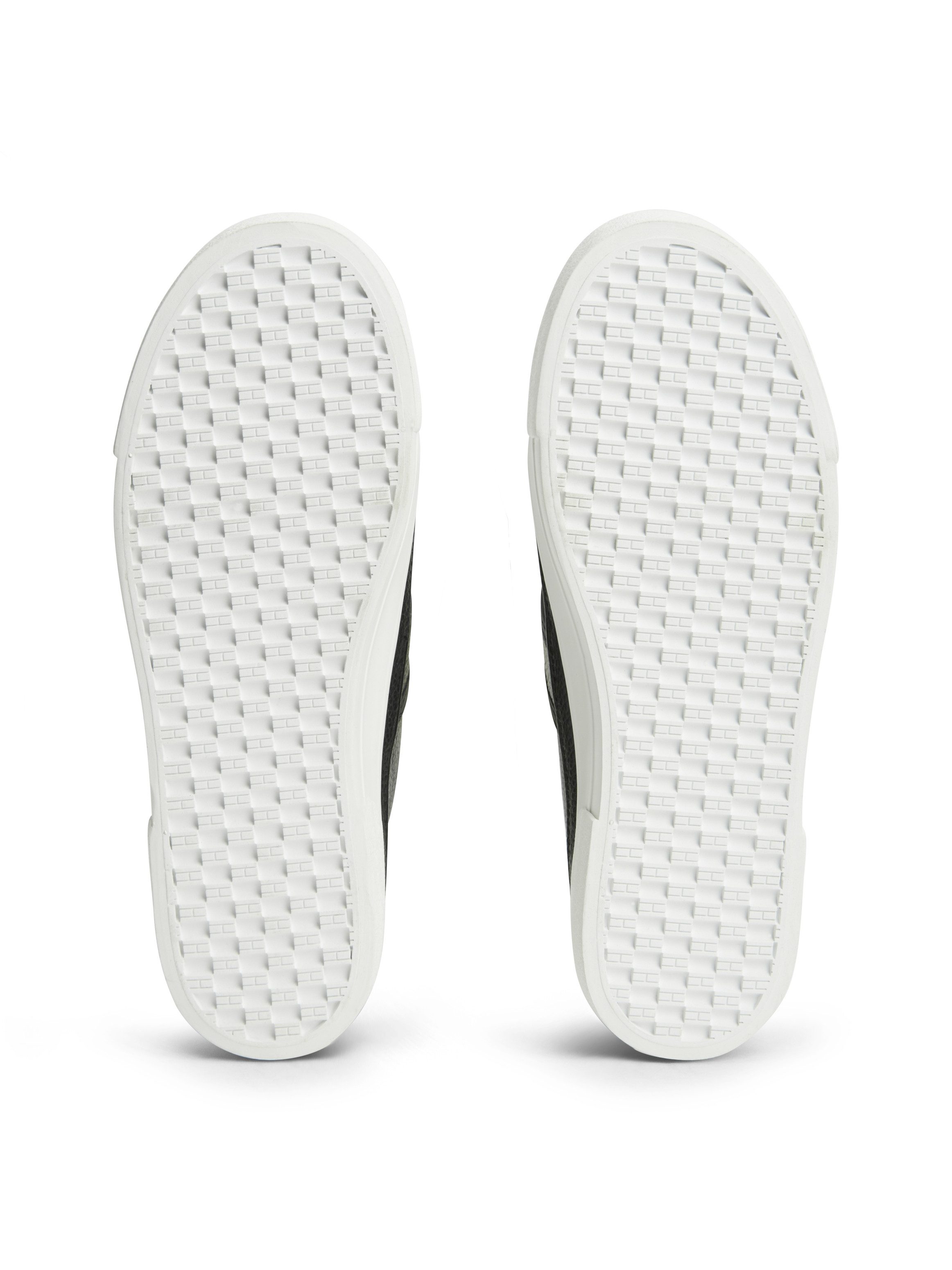 Tommy Hilfiger PLATFORM VULC SNEAKER PIPING LTR Plateausneaker Freizeitschuh, Halbschuh, Schnürschuh mit seitlichem Flaggen-Element