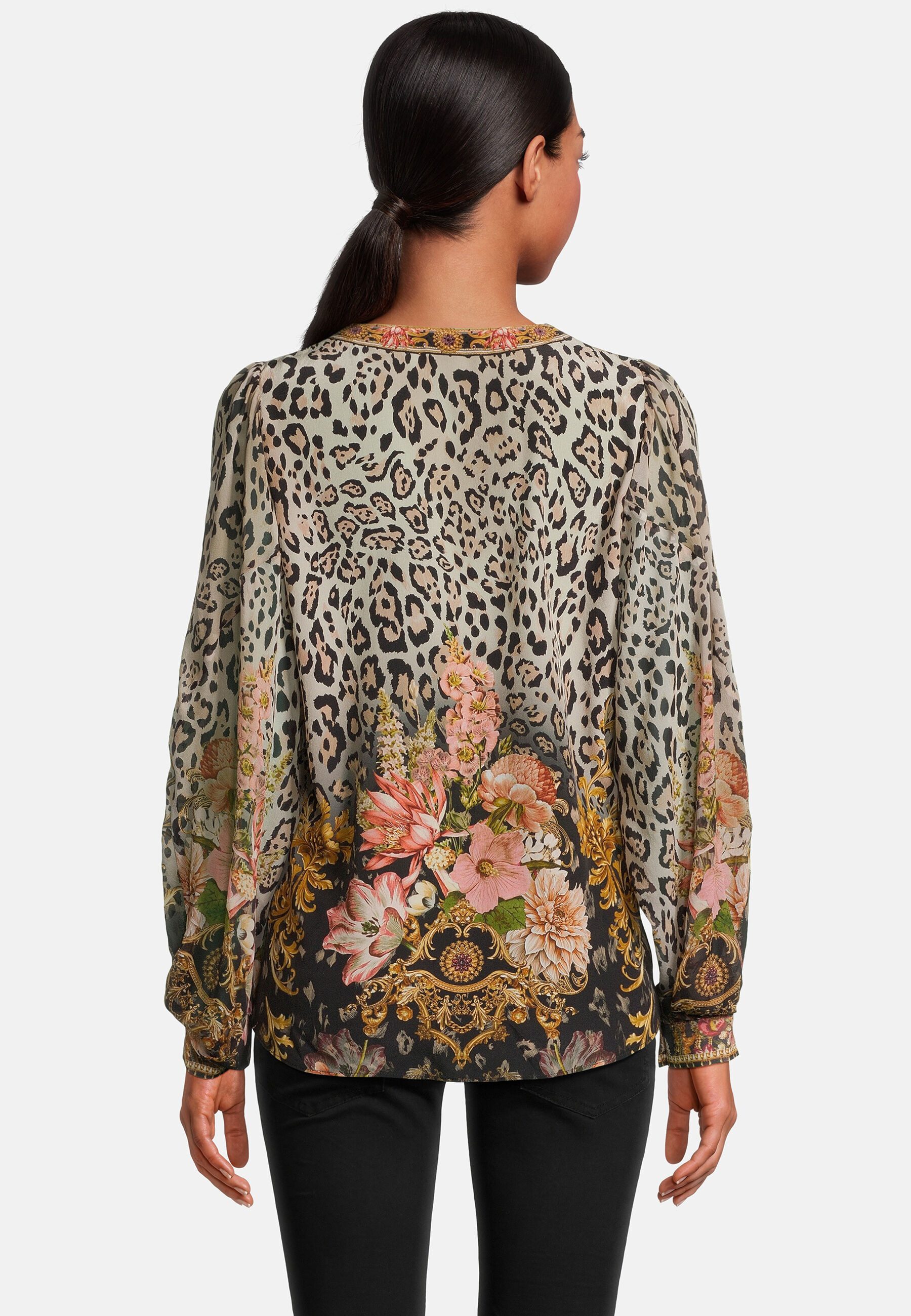 Princess goes Hollywood Langarmbluse mit Animal-Print