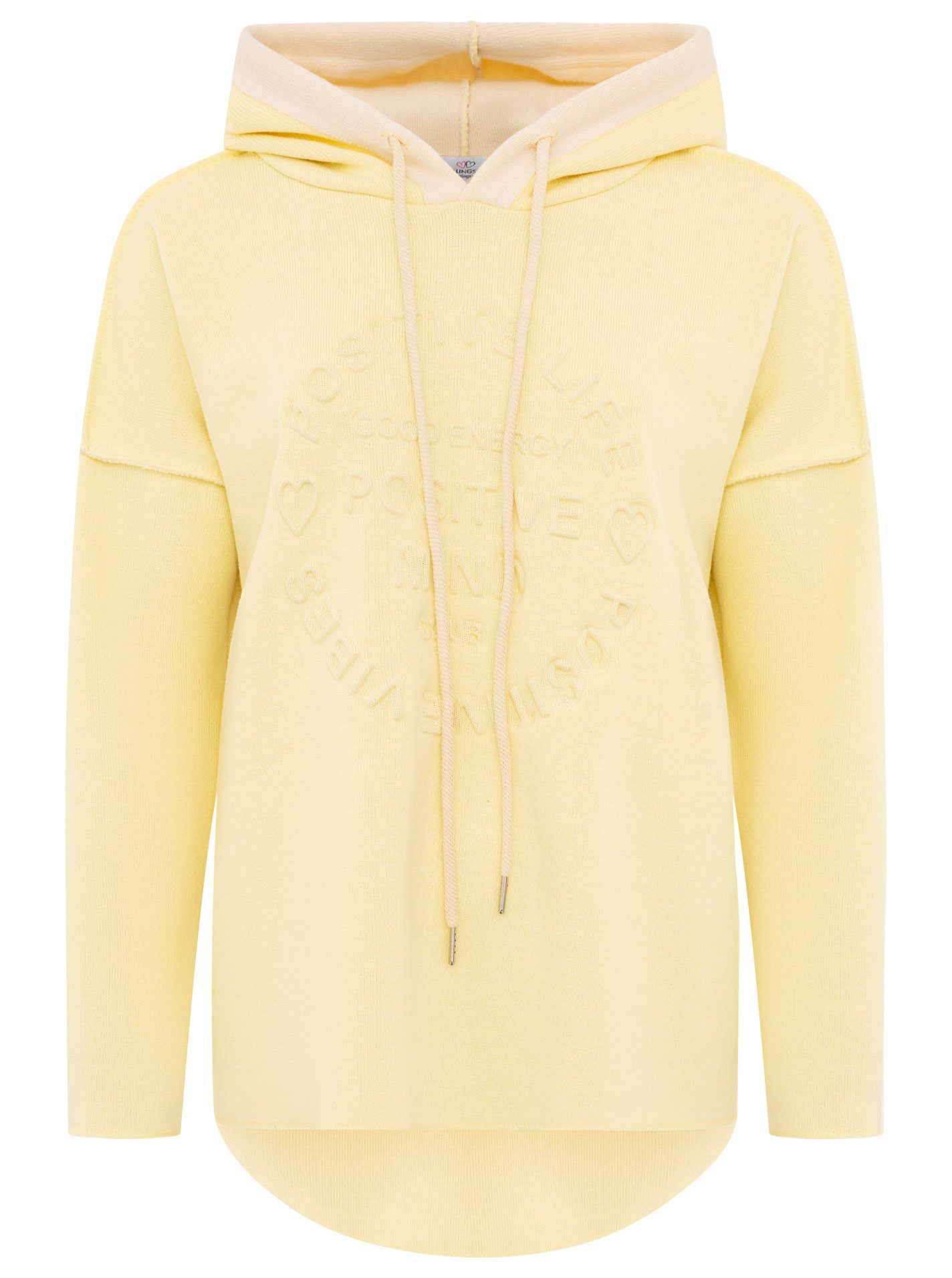 Zwillingsherz Hoodie "Positive Mind" günstig online kaufen