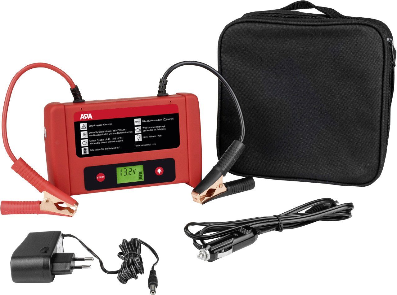 APA APA Lithium Powerbank 300/600A 12V mit Starthilfe Powerstation
