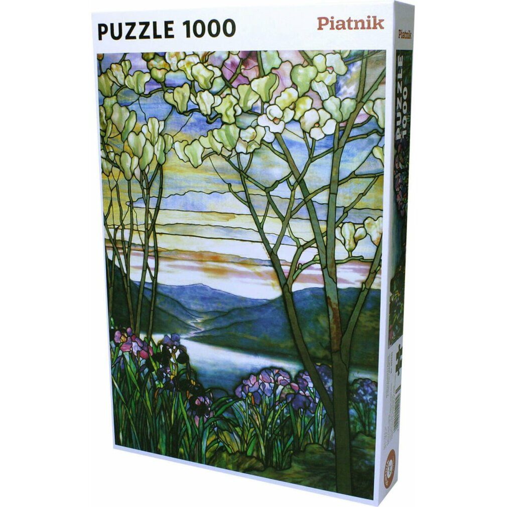 Piatnik Spiel Puzzle Magnolien und Schwertlilien 1000 Teile