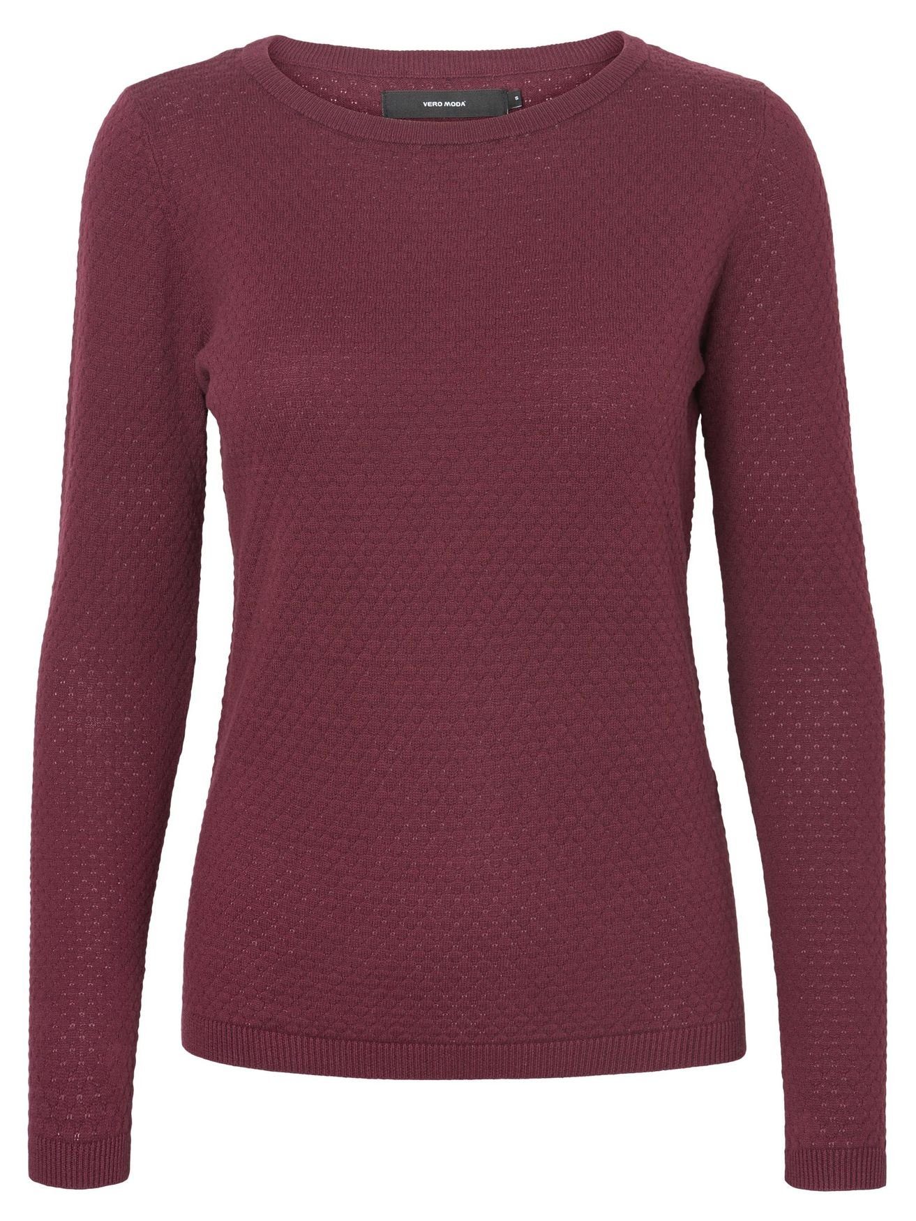 Vero Moda Strickpullover VMCARE STRUCTURE LS günstig online kaufen