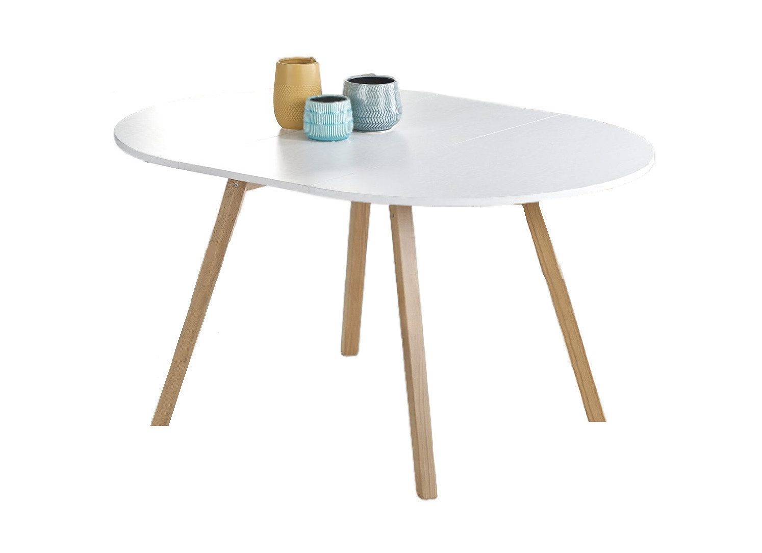 designimpex Esstisch Design HAR-111 Tisch Weiß günstig online kaufen