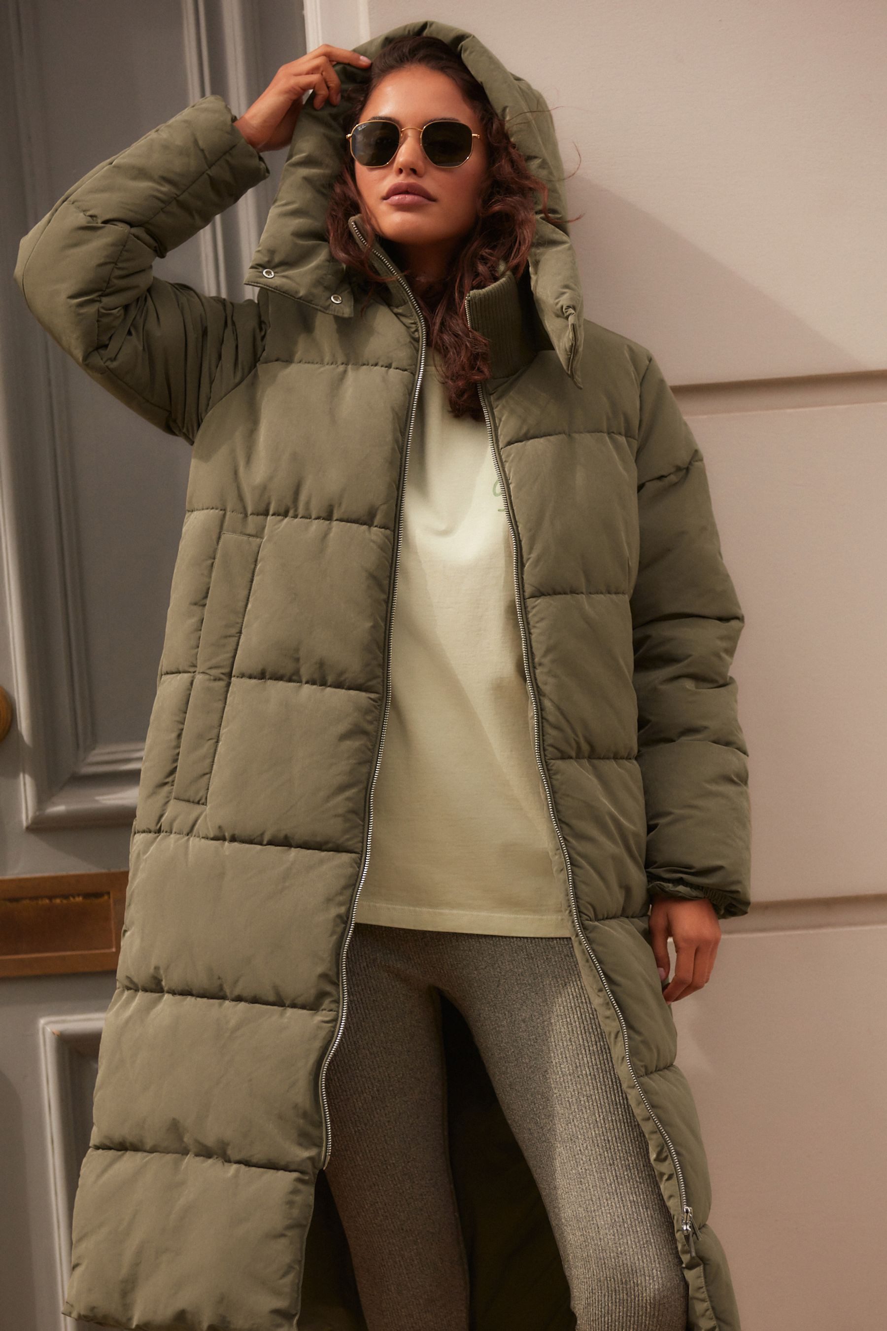 Next Steppmantel Wasserabweisender, wattierter Mantel (1-tlg)