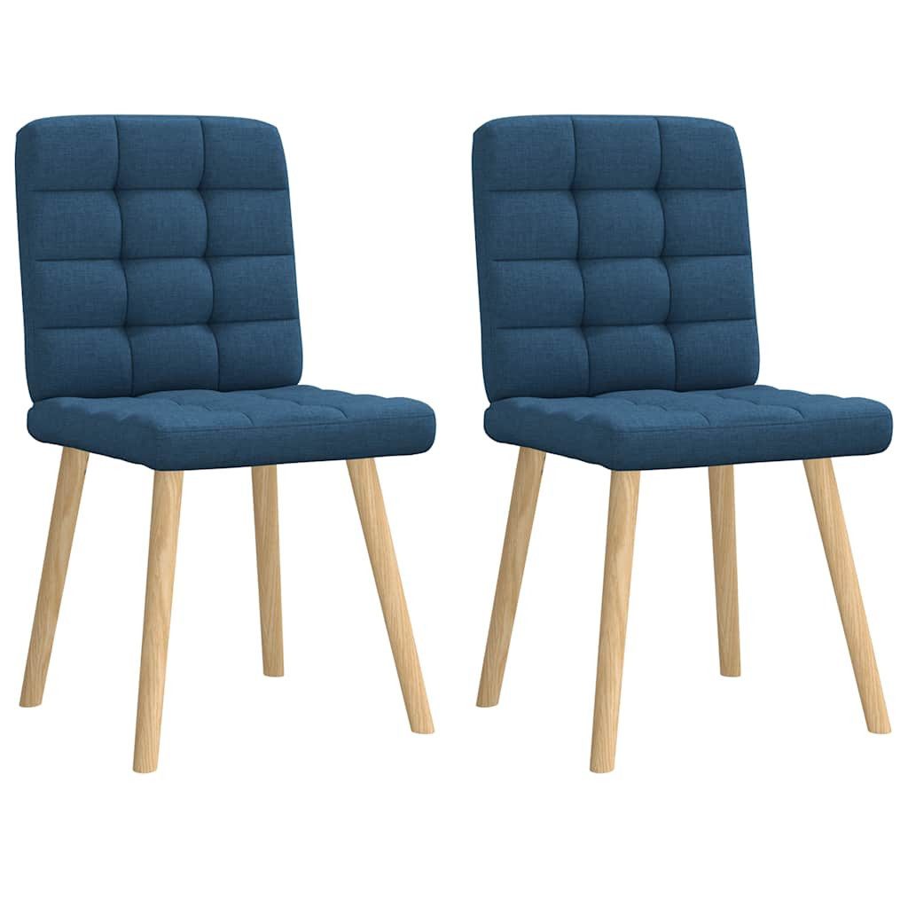 vidaXL Esszimmerstuhl Esszimmerstühle 2 Stk. Blau günstig online kaufen