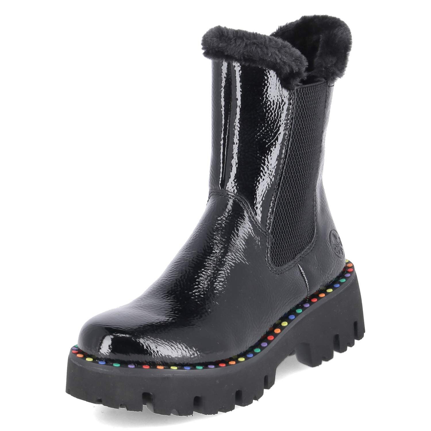 Rieker Rieker Y3350-00 Damen Synthetik schwarz Winterstiefel günstig online kaufen