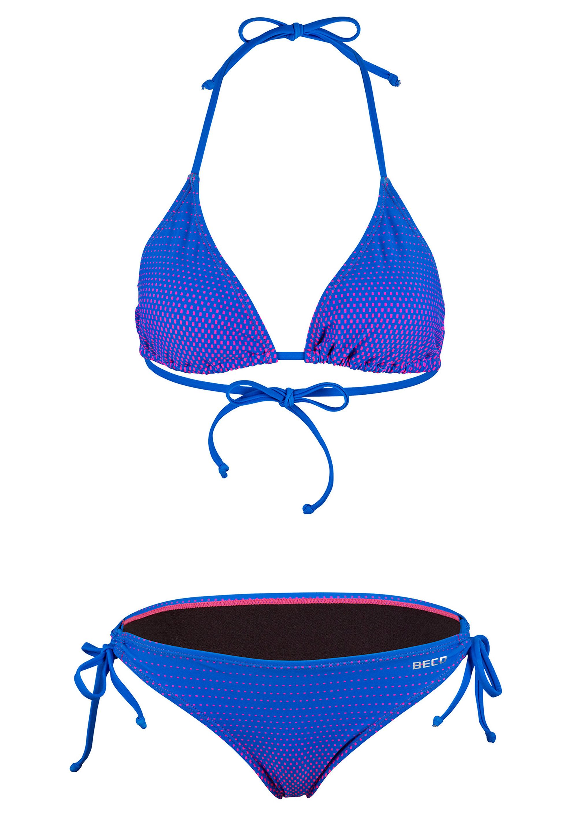 Triangel-Bikini-Top Gradient Dots