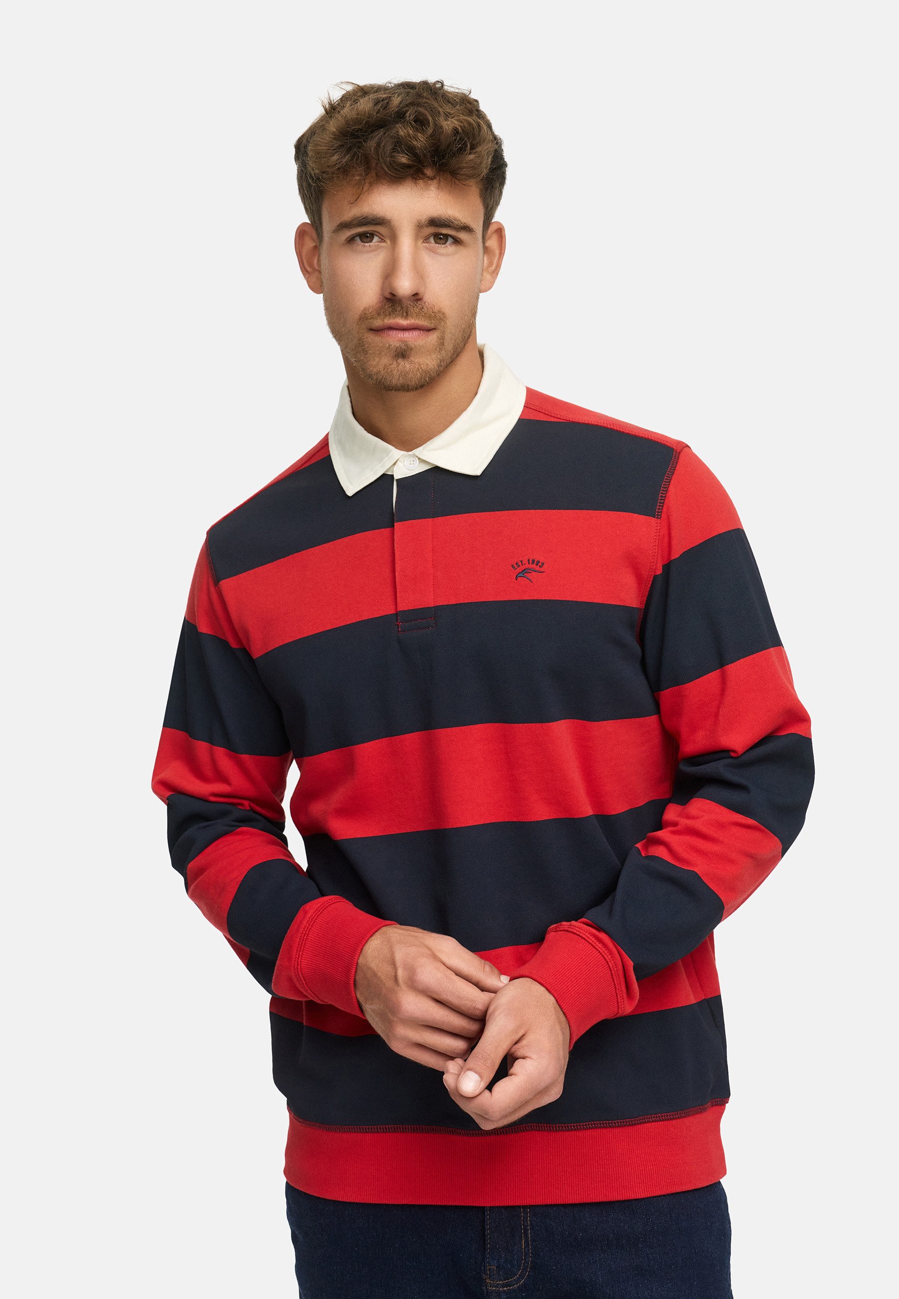 Indicode Langarmshirt Herren INDinaro Shirt Langarm günstig online kaufen