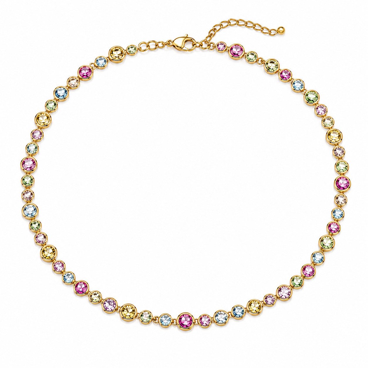 ROUGEMONT Collier Damen Collier Halskette Maritima – 14K vergoldet, handgefertigt, Hypoallergen