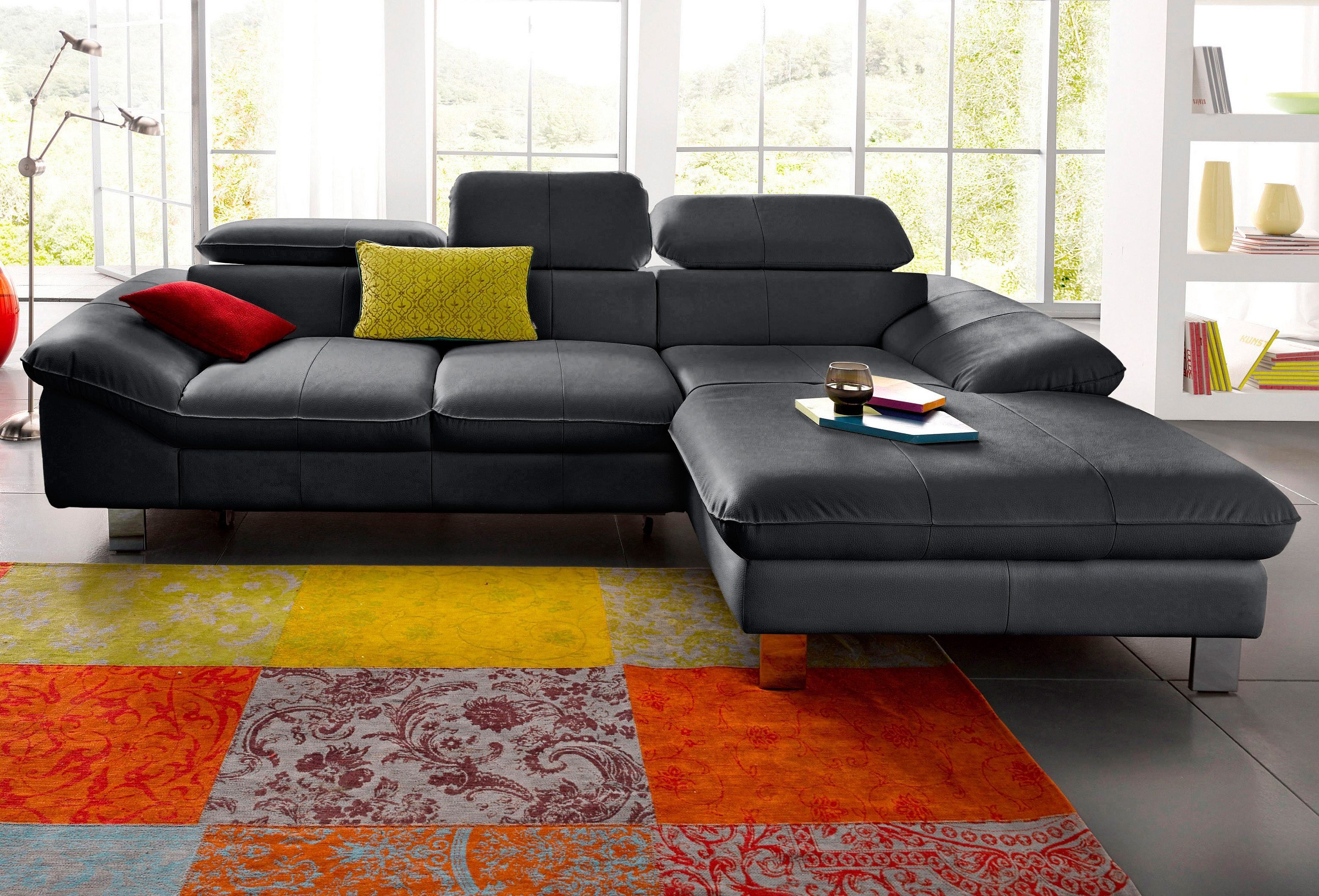 COTTA Ecksofa "Driver L-Form" mit Kopfteilverstellung, wahlweise mit Bettfu günstig online kaufen