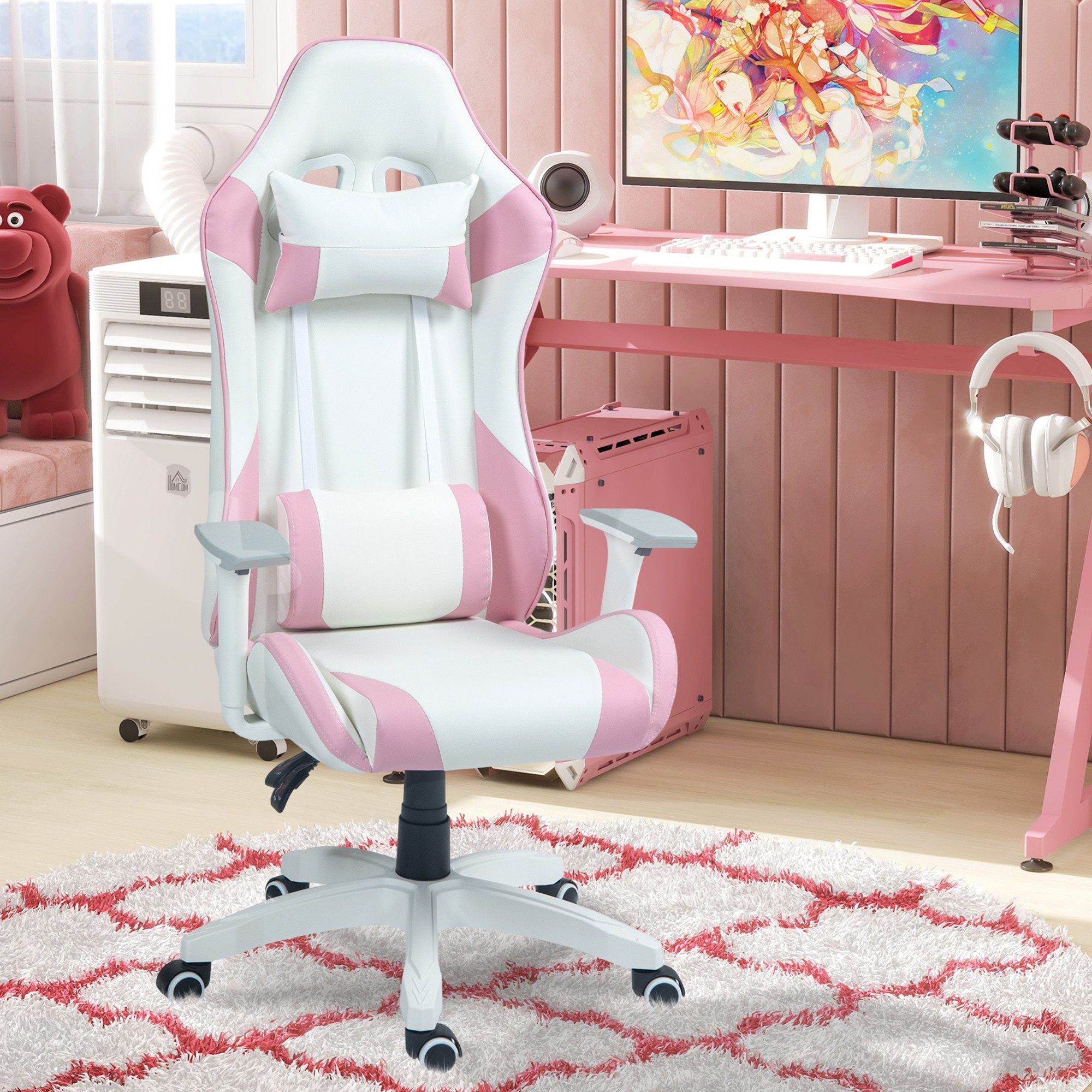 HOMCOM Gaming-Stuhl Bürostuhl, Ergonomisch, Computerstuhl mit günstig online kaufen