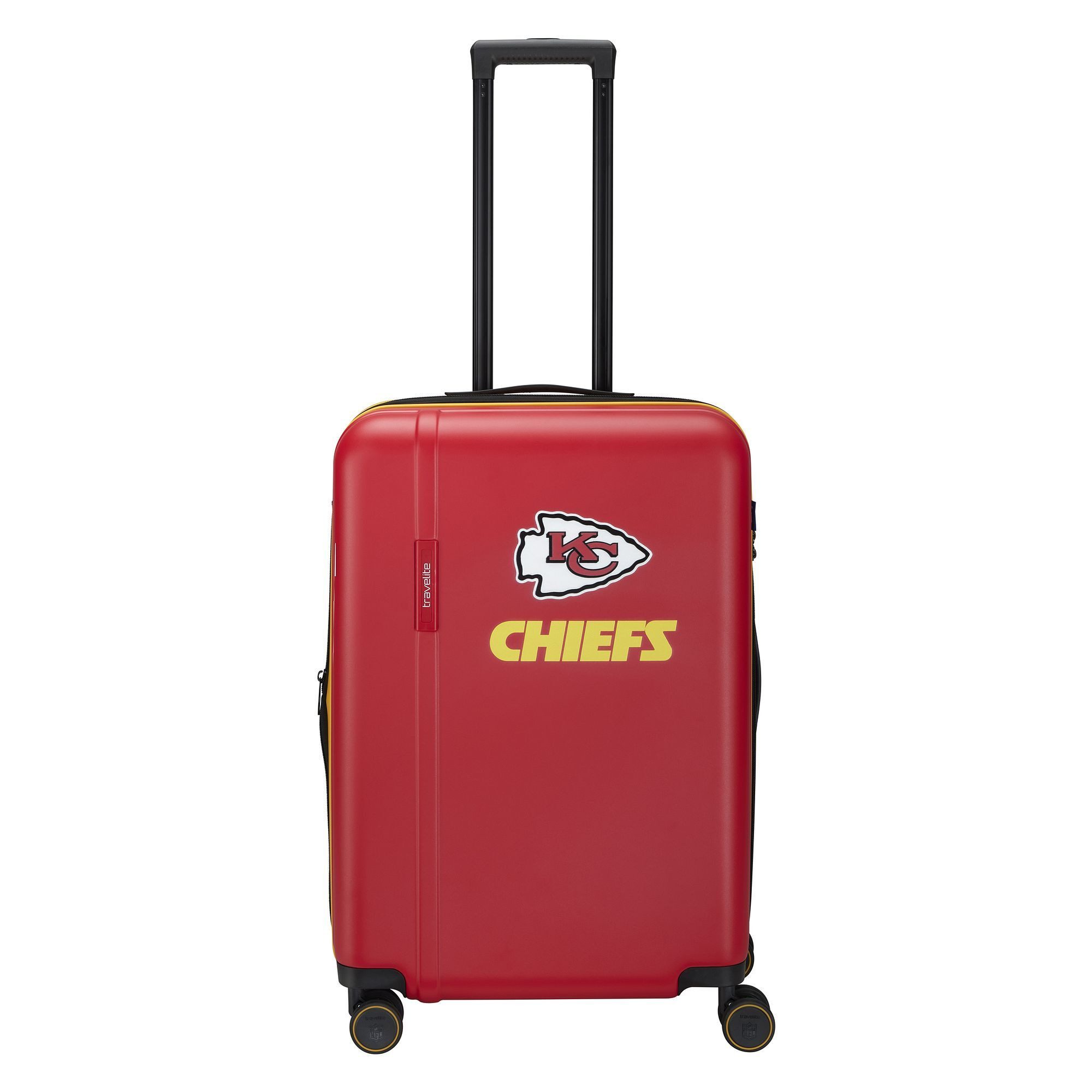 travelite Hartschalen-Trolley travelite x NFL, 4 Rollen, ABS