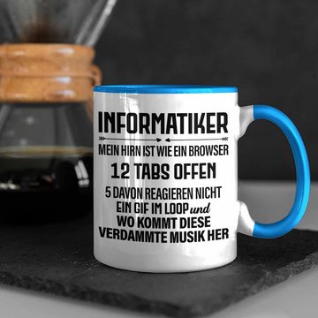 Trendation Tasse Trendation - Informatiker Tasse Geschenk Programmierer Gadget Lustig Geschenkidee Männer Zubehör Informatiklehrer IT Programmierer