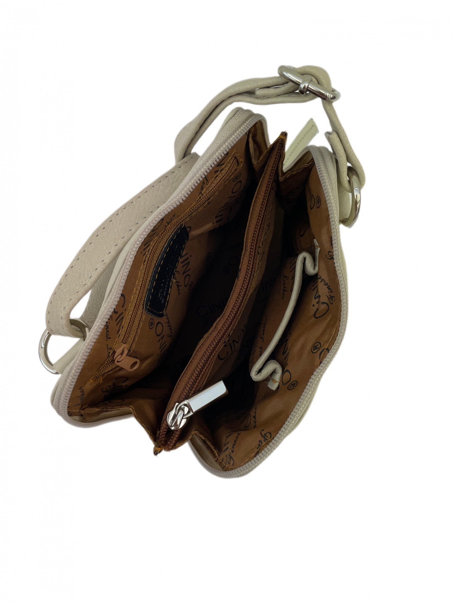 Cinino Handtasche C1427, Umhängetasche Ledertasche