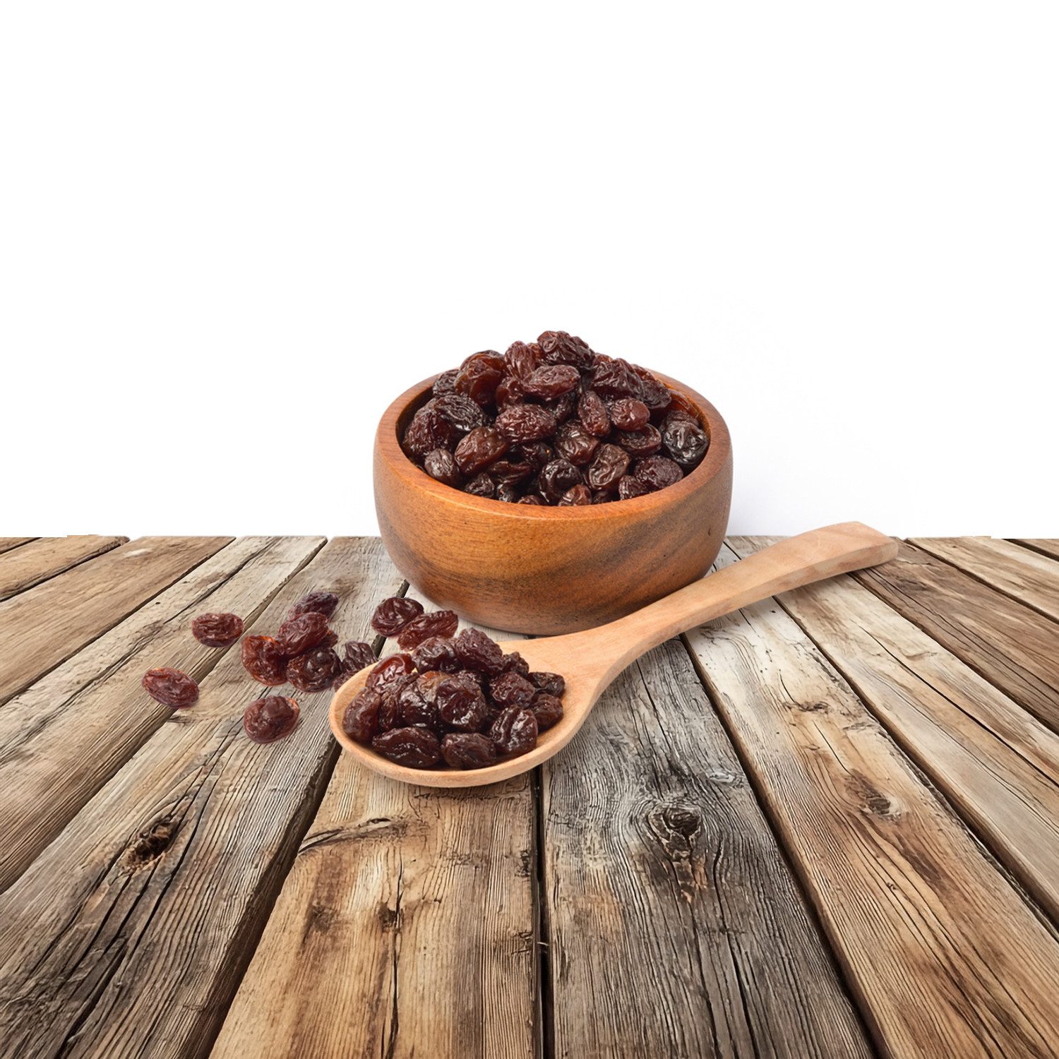 We_Natur Trockenfrüchte Kernlose schwarze Rosinen – Getrocknete Trauben 400 g, 400 g, Frisch geerntet und aus natürlicher Herstellung.