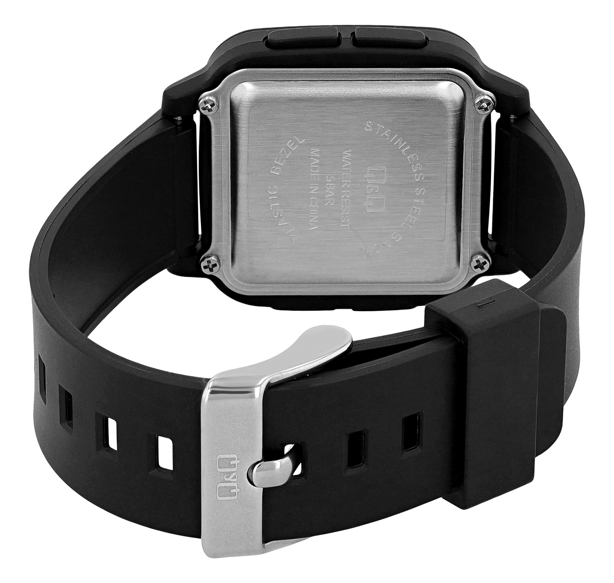 Q&Q Quarzuhr G02A Digital, Kunststoff, Silikonarmband, günstig online kaufen