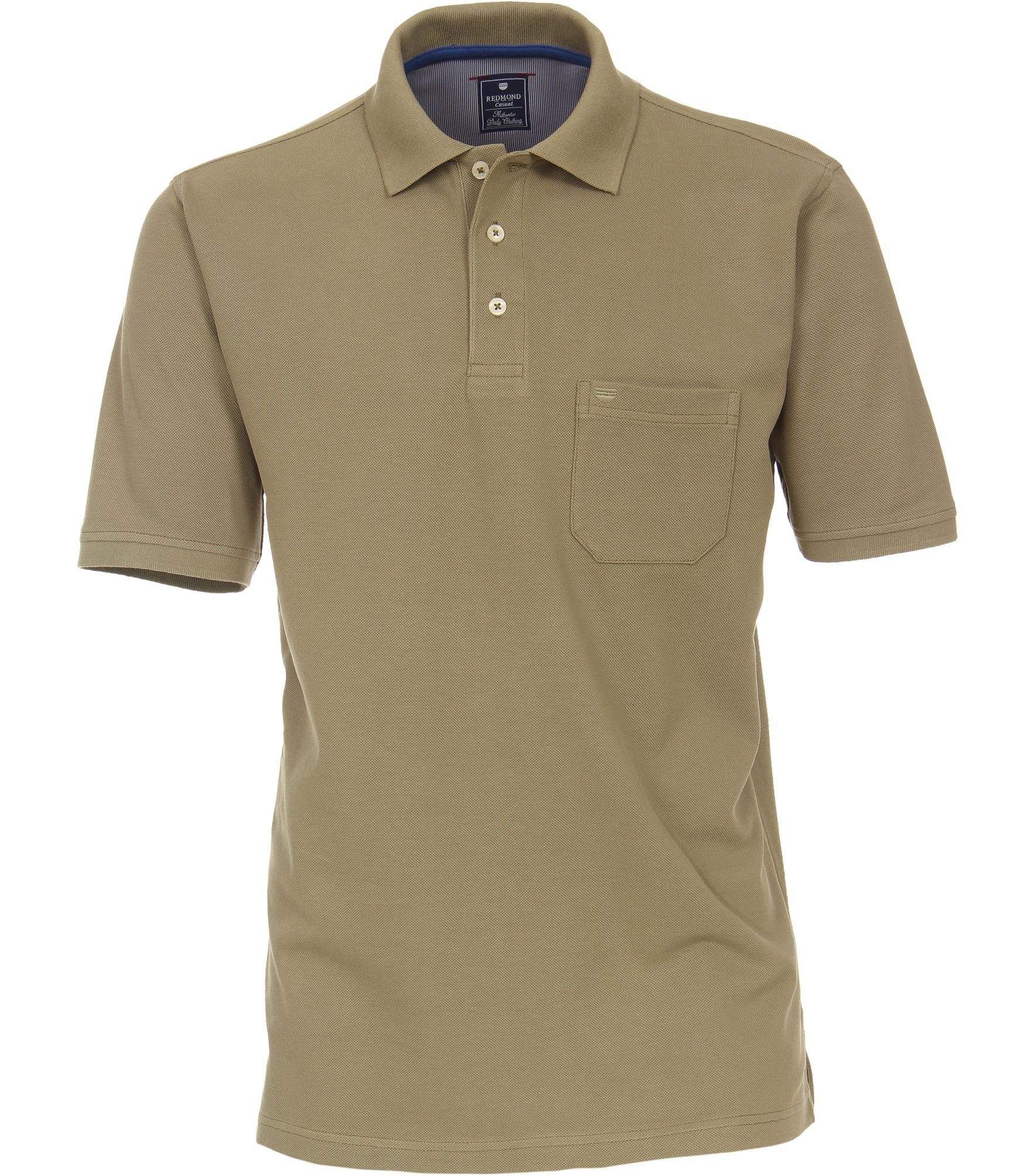 Redmond Poloshirt Piqué (609) Grün Polo-Shirt