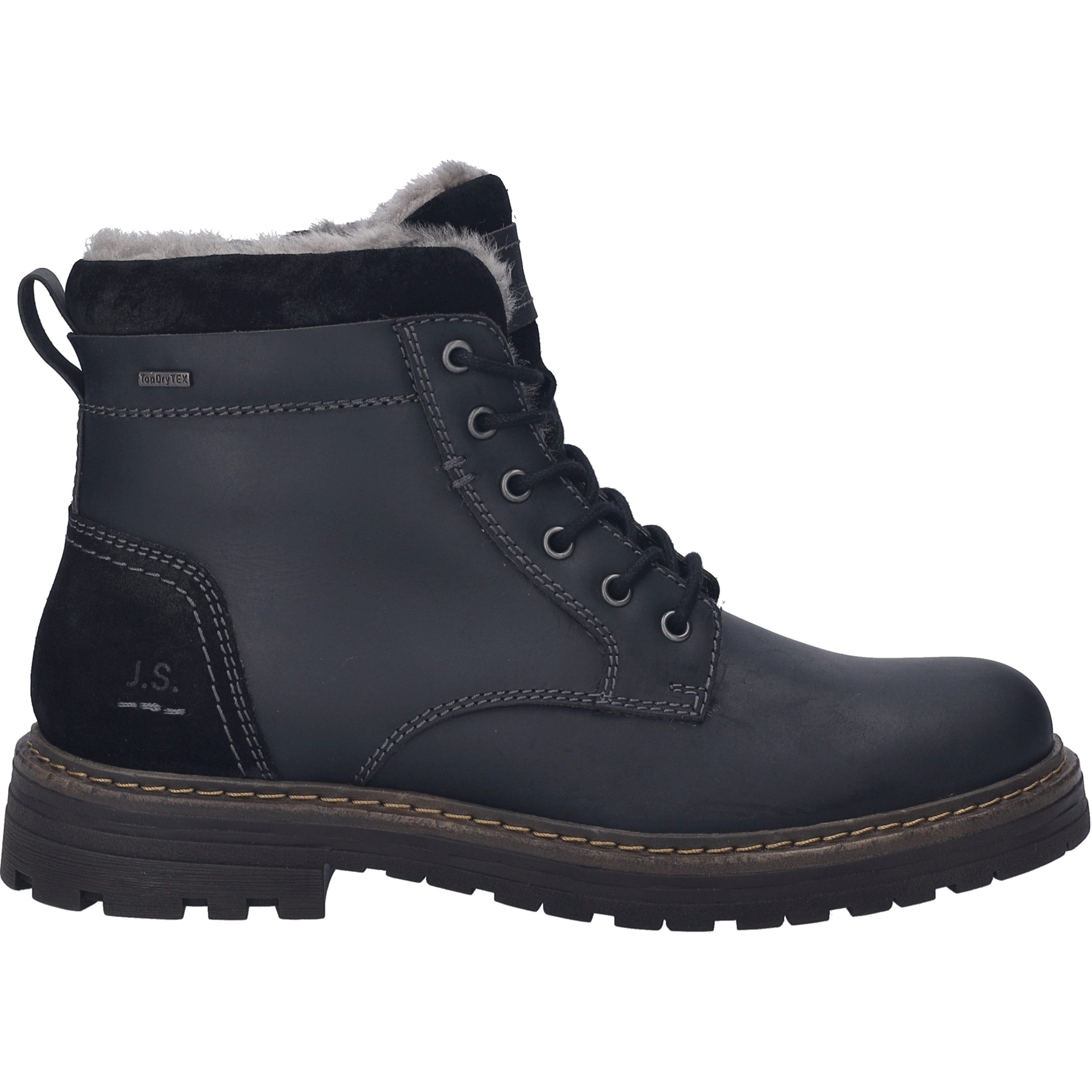 Josef Seibel Curtis 50, schwarz Stiefelette