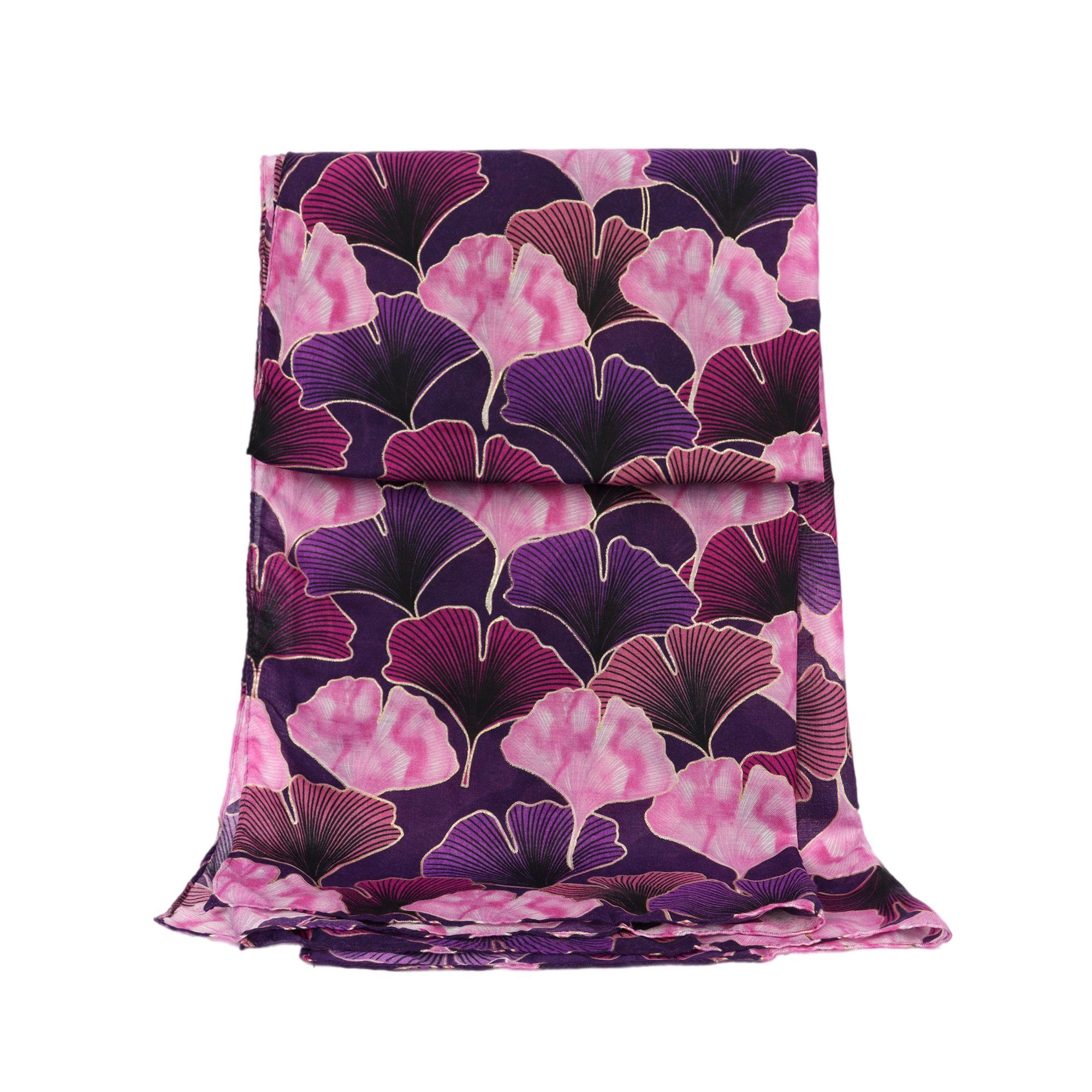 ZEBRO Modeschal Schal lila | Modeschals