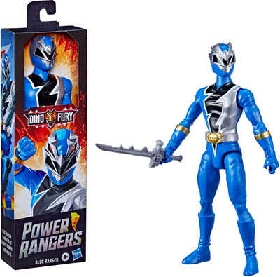 Hasbro Actionfigur Power Rangers Dino Fury Blauer Ranger, 30 cm