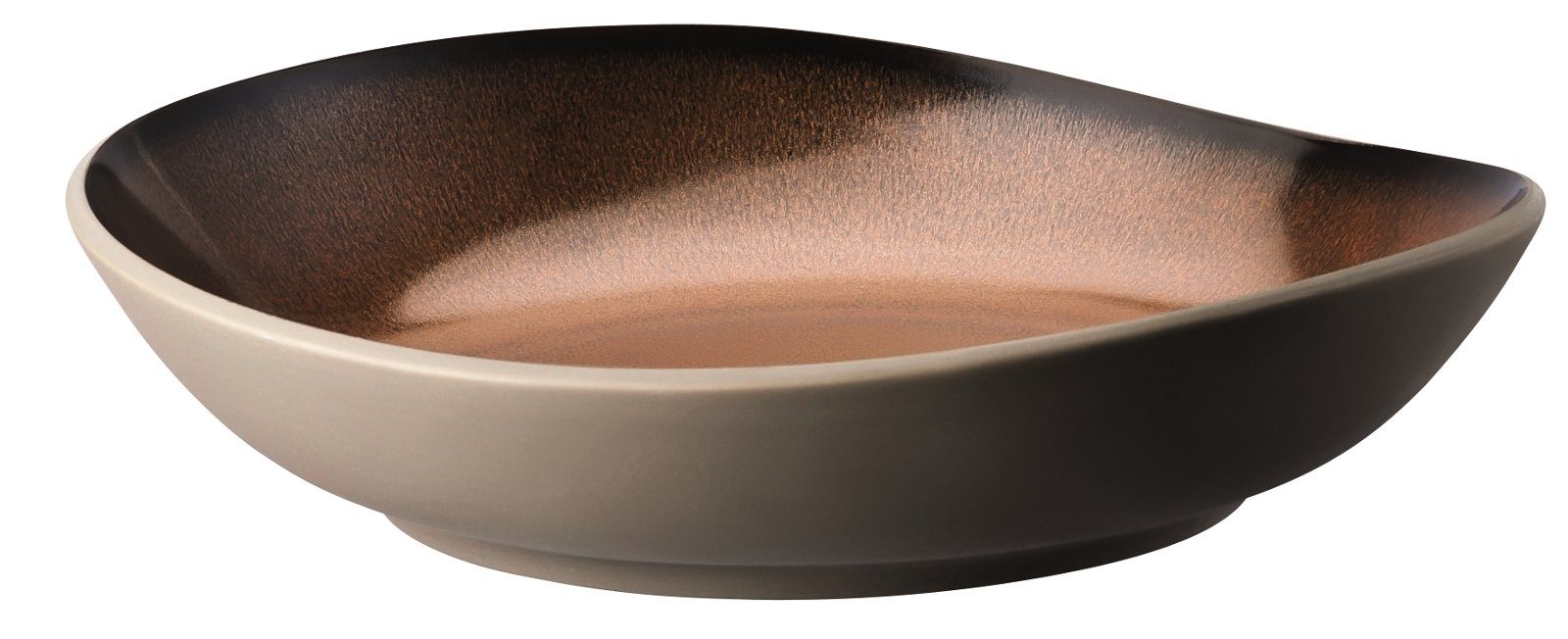 Rosenthal Suppenteller Junto Bronze Teller tief 28 cm, Teller Tief