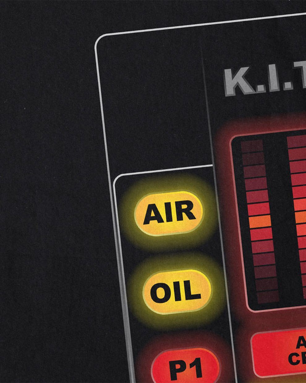 style3 T-Shirt K.I.T.T. Interface michael knight günstig online kaufen