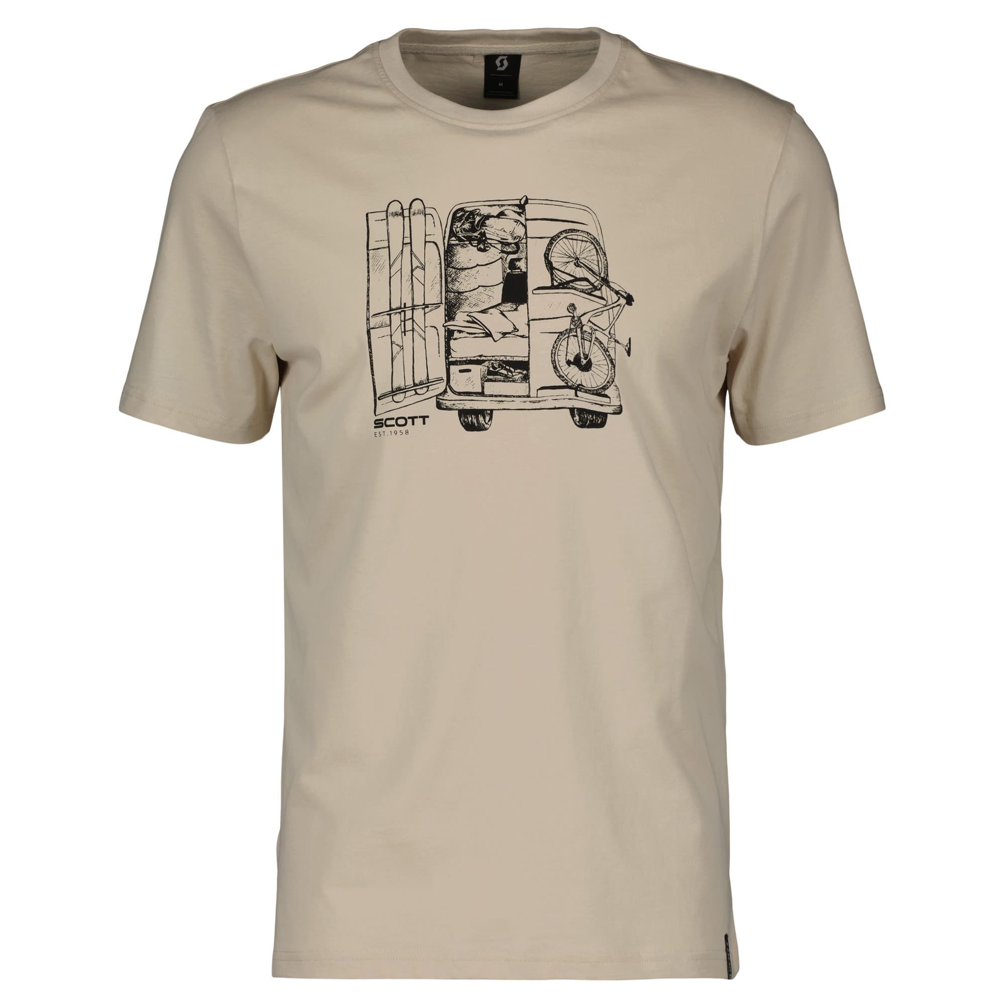 Scott Kurzarmshirt Scott M Casual S/sl Tee Herren Kurzarm-Shirt