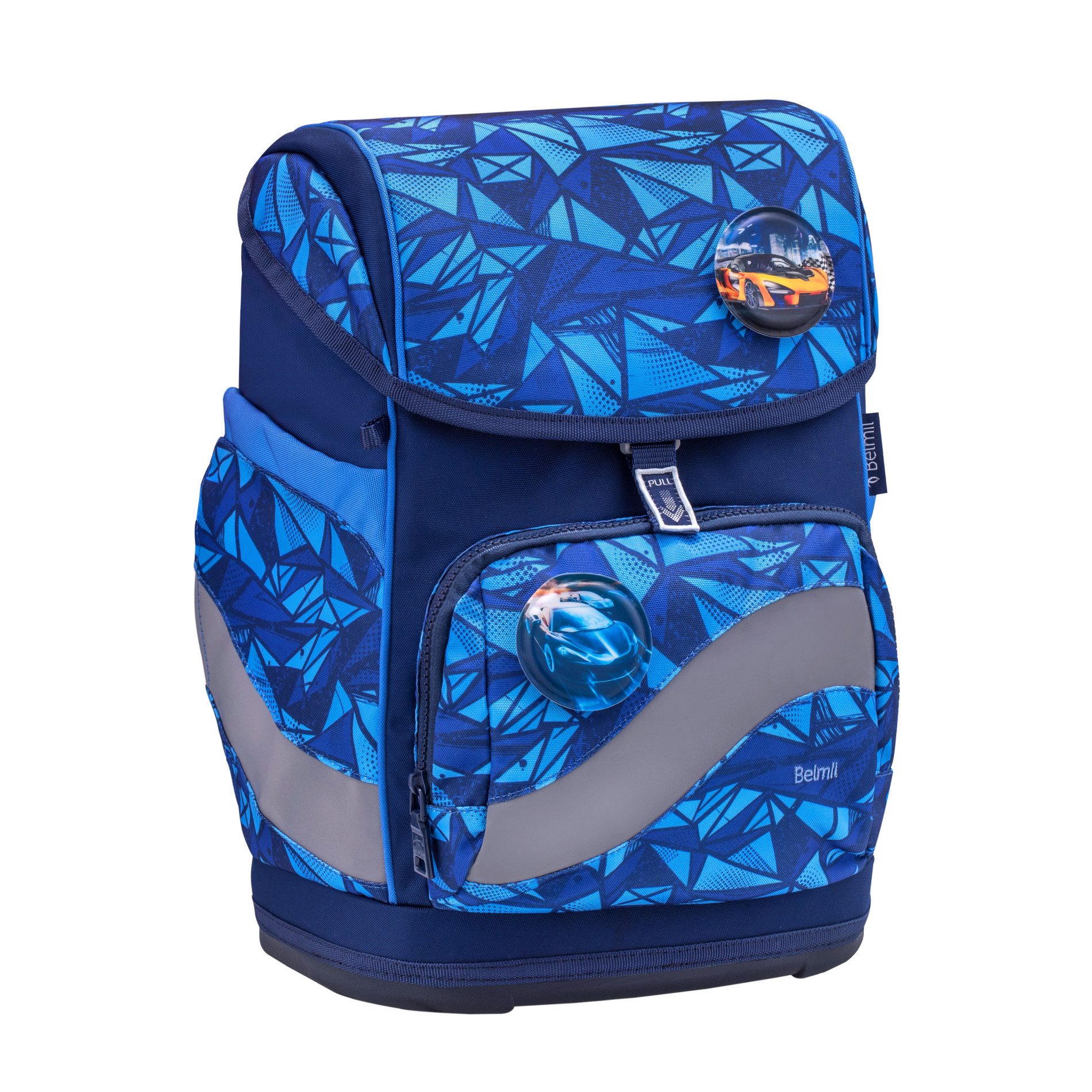 Belmil Schulranzen Smarty Plus Schulranzen-Set 5-tlg