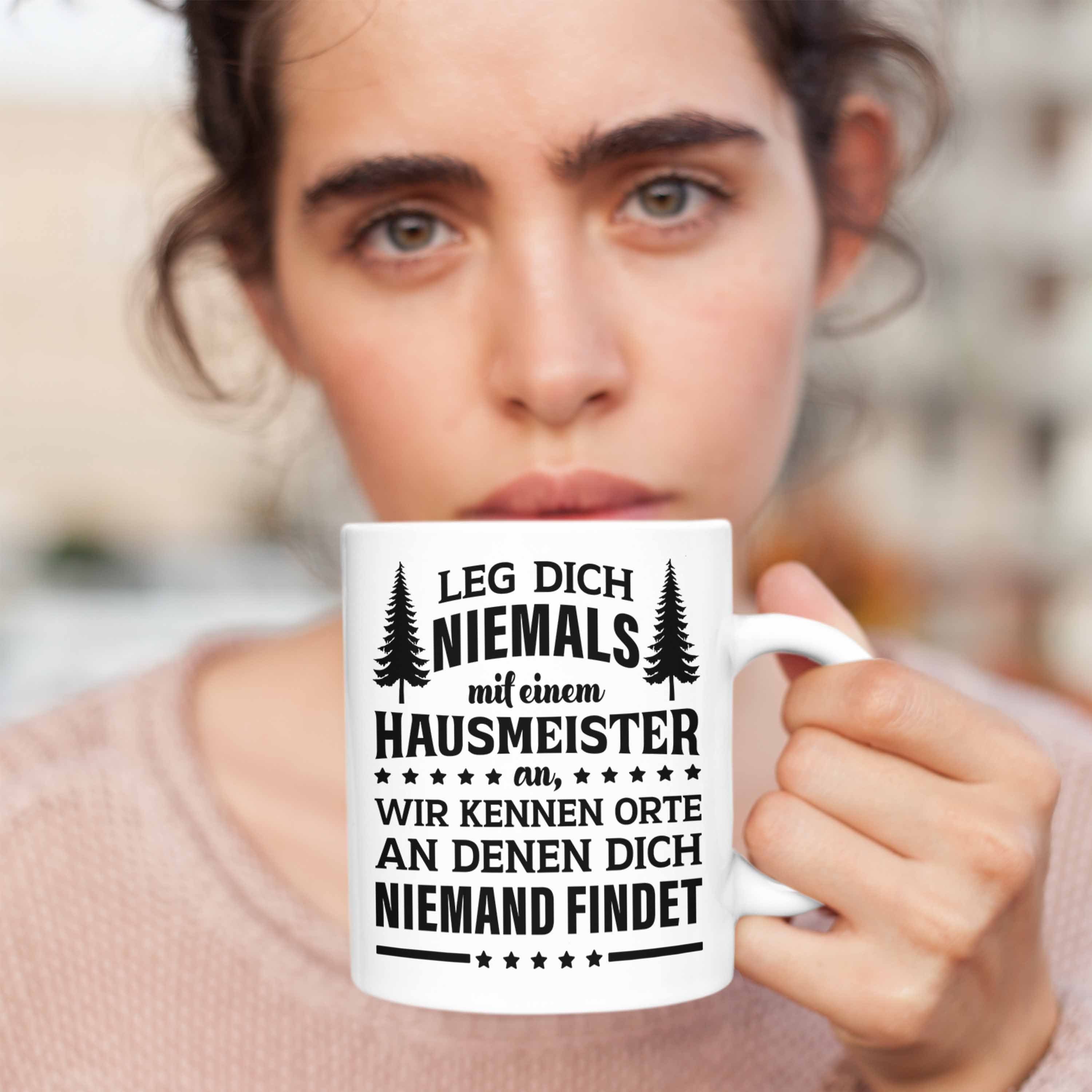 Tasse Haustechniker Lustig Hausmeister Weiss Tasse Sprüche Spruch Lustige - Geschenke Trendation Trendation