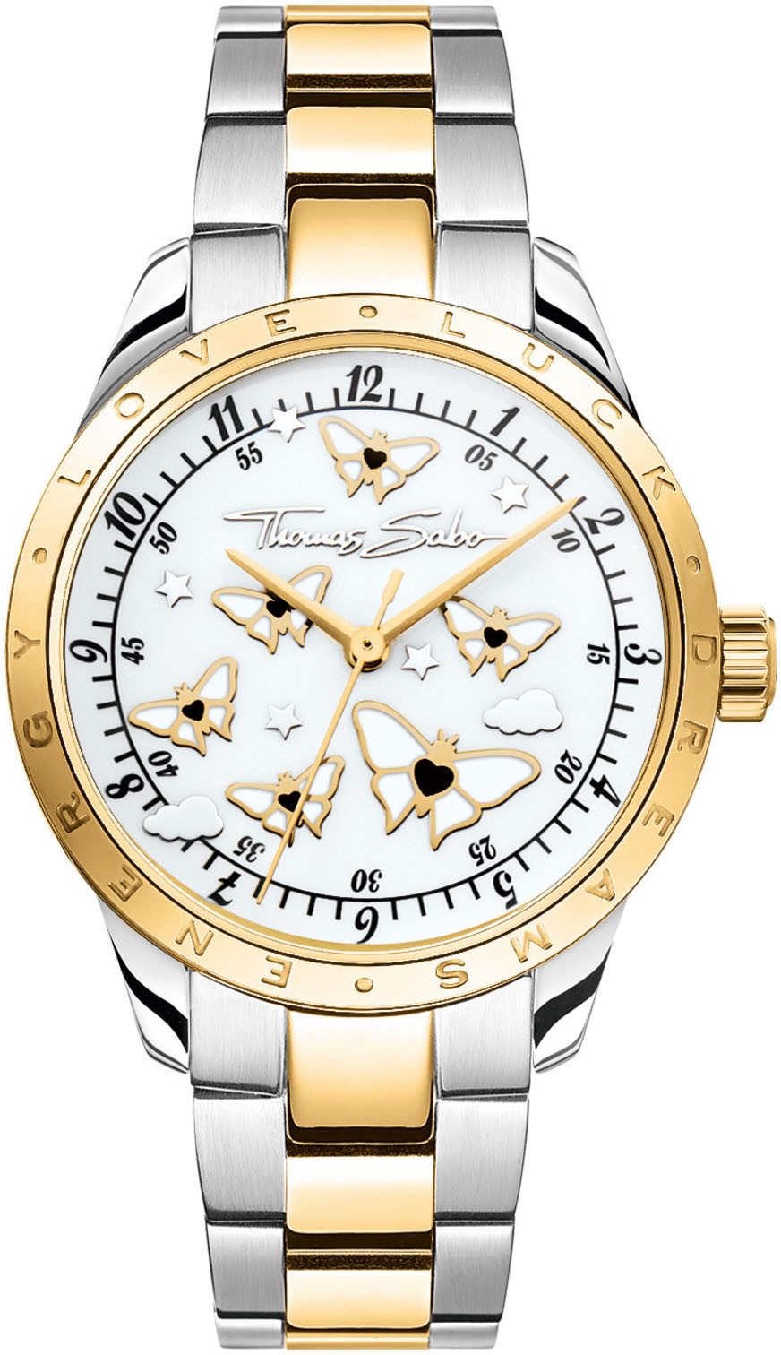 THOMAS SABO Quarzuhr BUTTERFLIES WA0433-291-202-34 mm, günstig online kaufen
