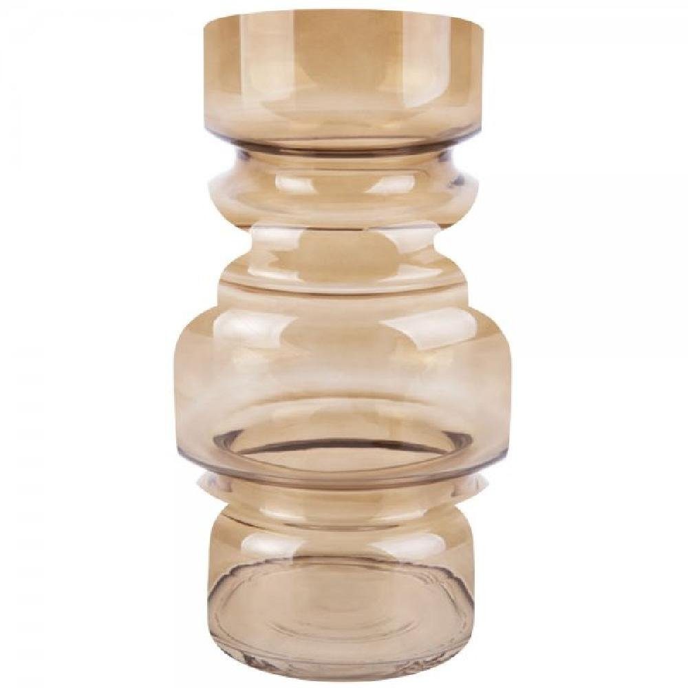 Present Time Dekovase Vase Courtly Glass Honey Brown (14x25cm)