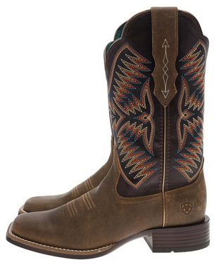 Ariat ODESSA STRETCHFIT Braun Cowboystiefel Damen Westernreitstiefel