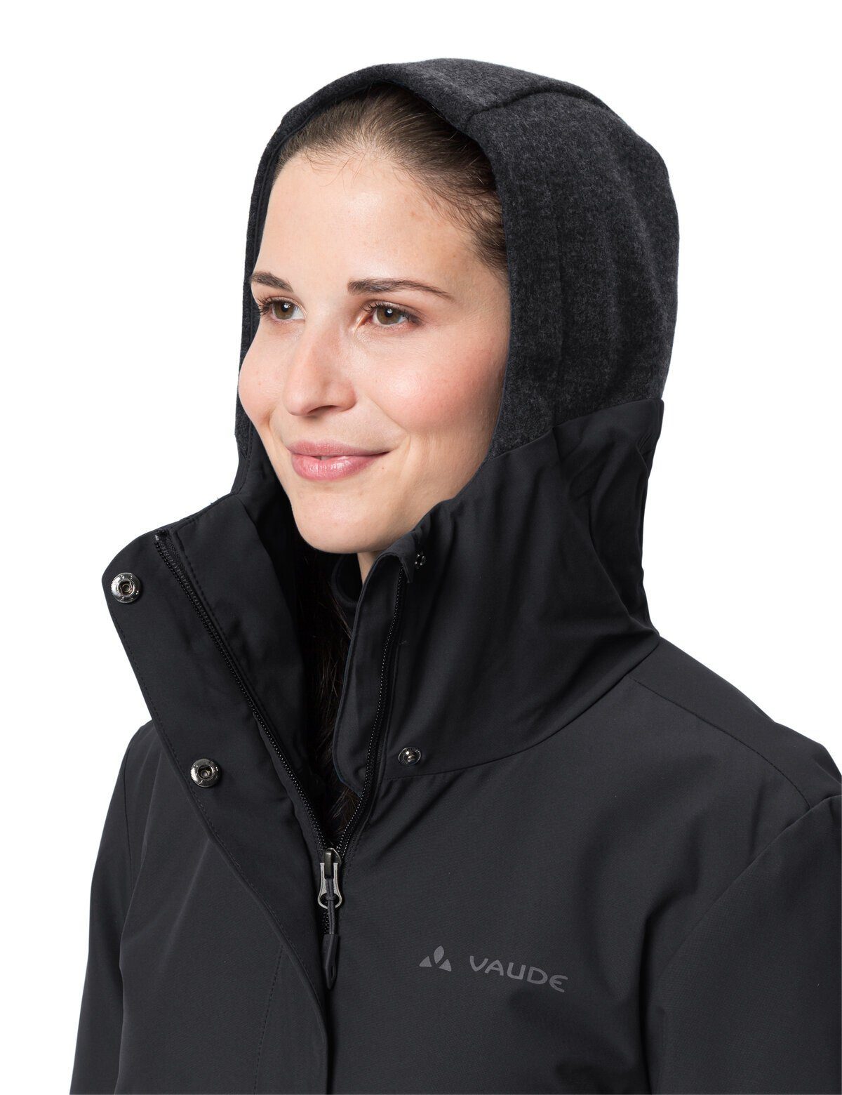 IV Cyclist Klimaneutral (1-St) Outdoorjacke Jacket VAUDE Women's padded kompensiert uni black
