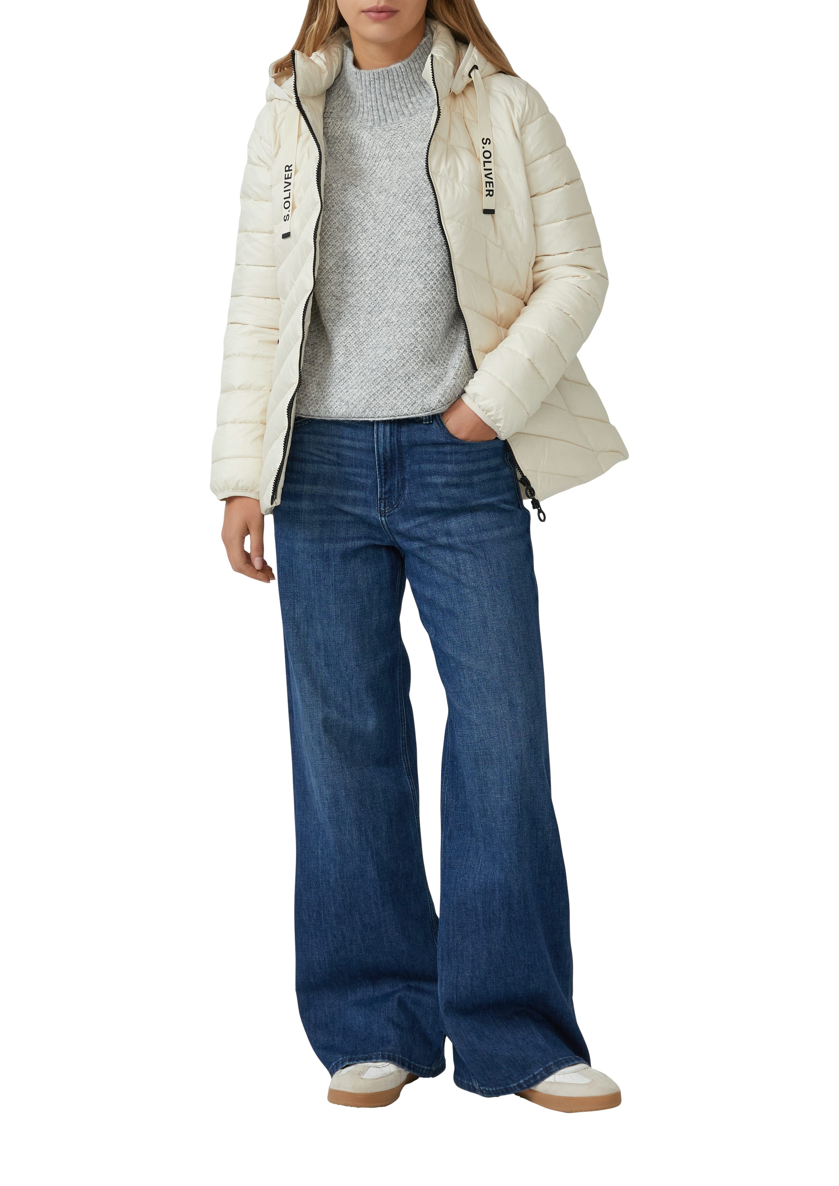 s.Oliver Outdoorjacke mit abnehmbarer Kapuze günstig online kaufen