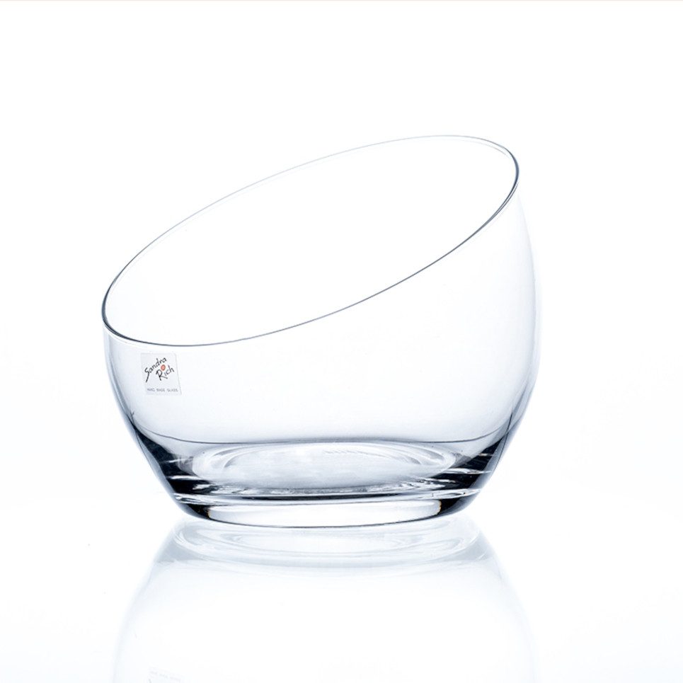 Sandra Rich Dekoschale Bexa, Schräger Rand günstig online kaufen