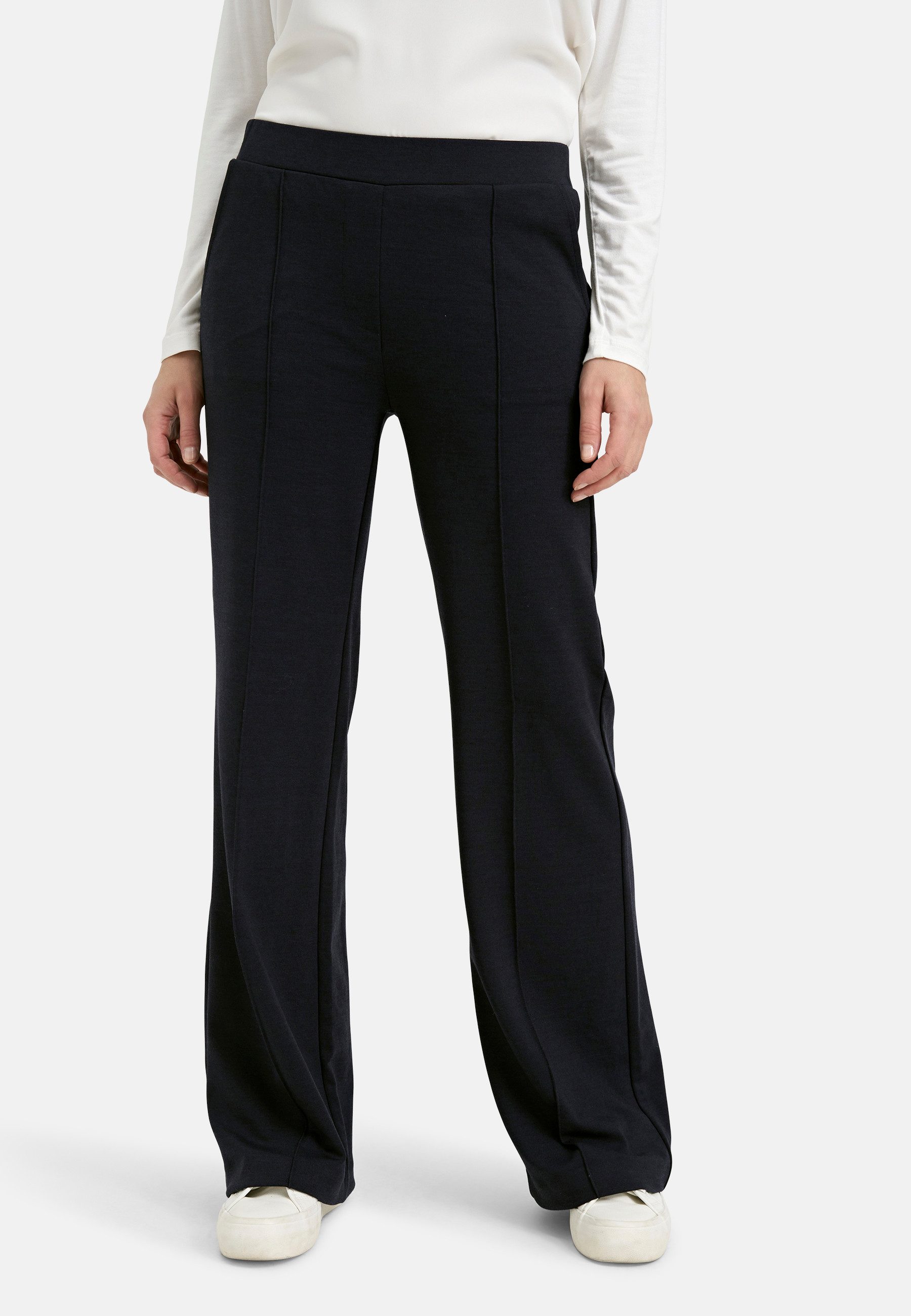 Smith & Soul Stoffhose mit abgesteppten Bügelfalten günstig online kaufen