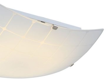 Globo LED Deckenleuchte, LED-Leuchtmittel fest verbaut, Warmweiß, 8 Watt LED 1-flammig Deckenleuchte Deckenlampe Beleuchtung Lampe