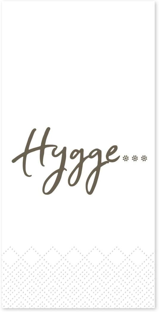 Chic Antique Papierserviette Serviette aus Papier mit Druck Servietten 33×33 cm, 20 Stück, Edler Schriftzug