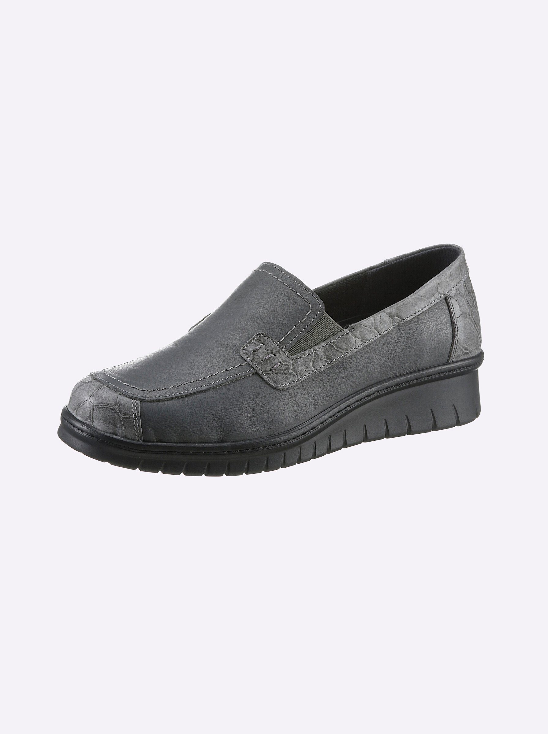 WEIDEN WITT grau Slipper