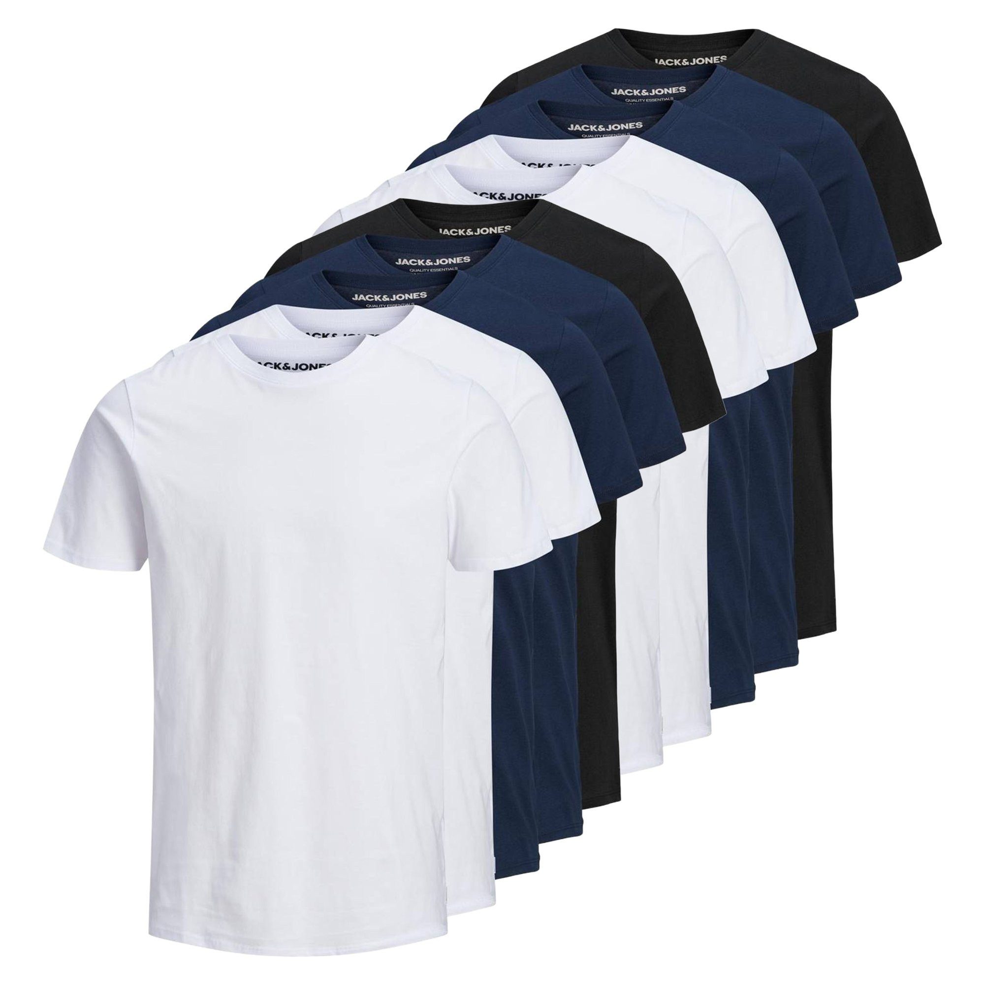 T-Shirt Herren T-Shirt 10er Pack Baumwolle