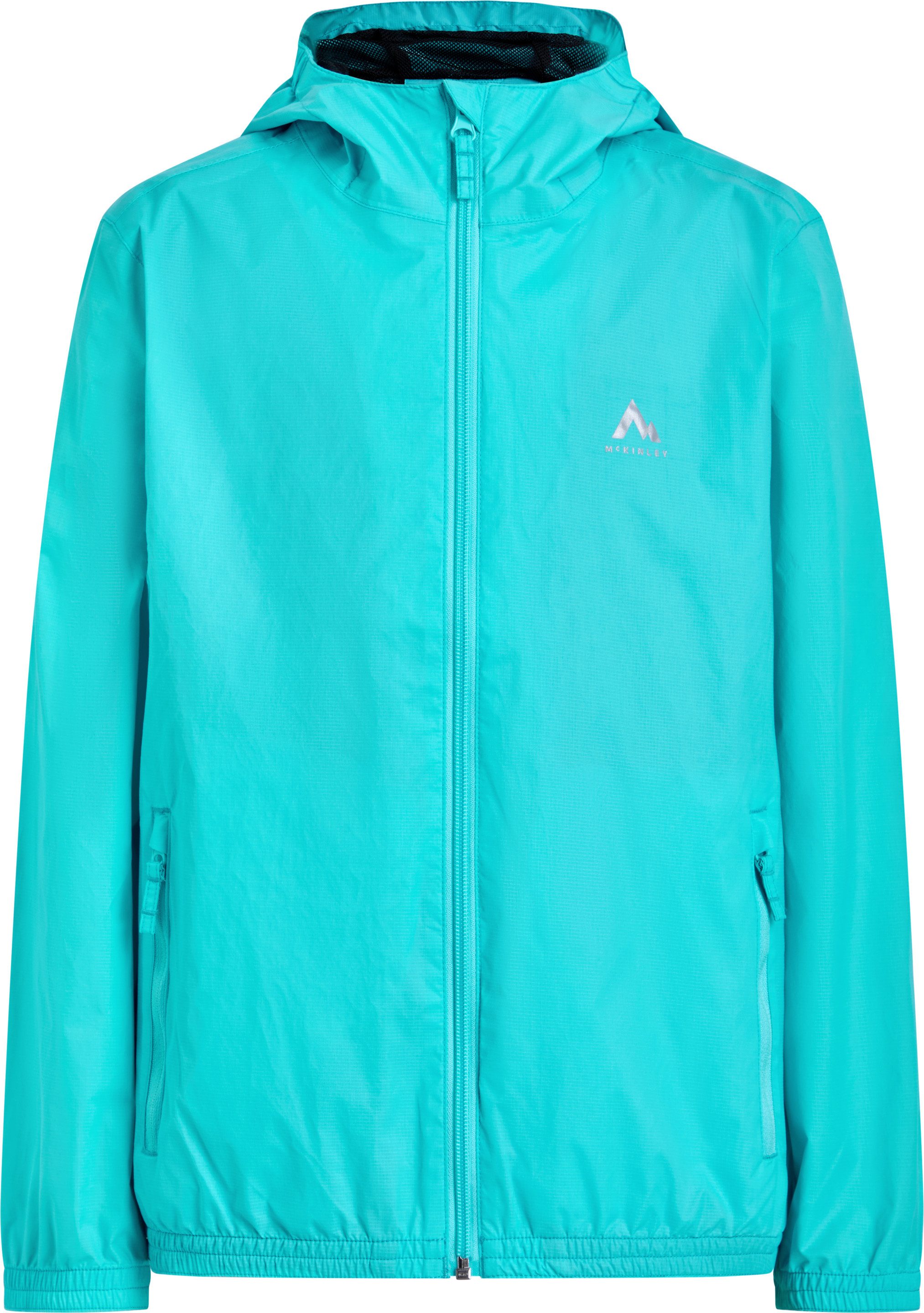 McKINLEY Regenjacke KI.-REGENJACKE KEREOL III J sportlicher Stil, mit AQUAMAX-Technologie, verschweißte Nähte