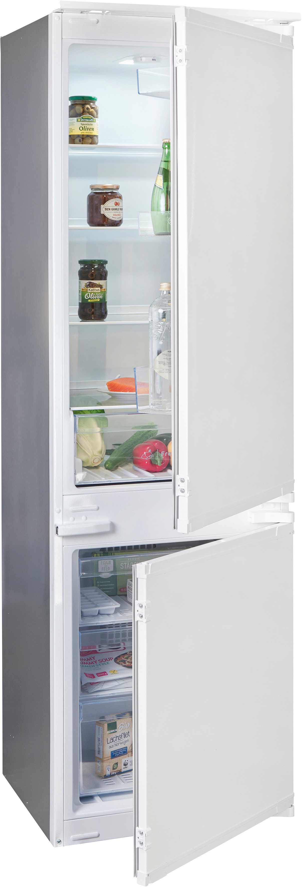 Privileg Einbaukühlgefrierkombination PCINF 178S2, 177,5 cm hoch, 54 cm breit