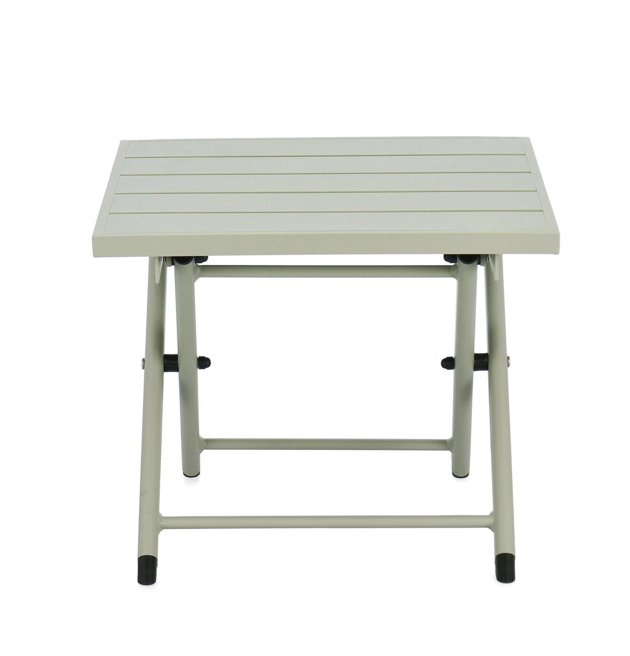 Feeling4Home Beistelltisch Taylor aus Aluminium, Breeze, Klappbar