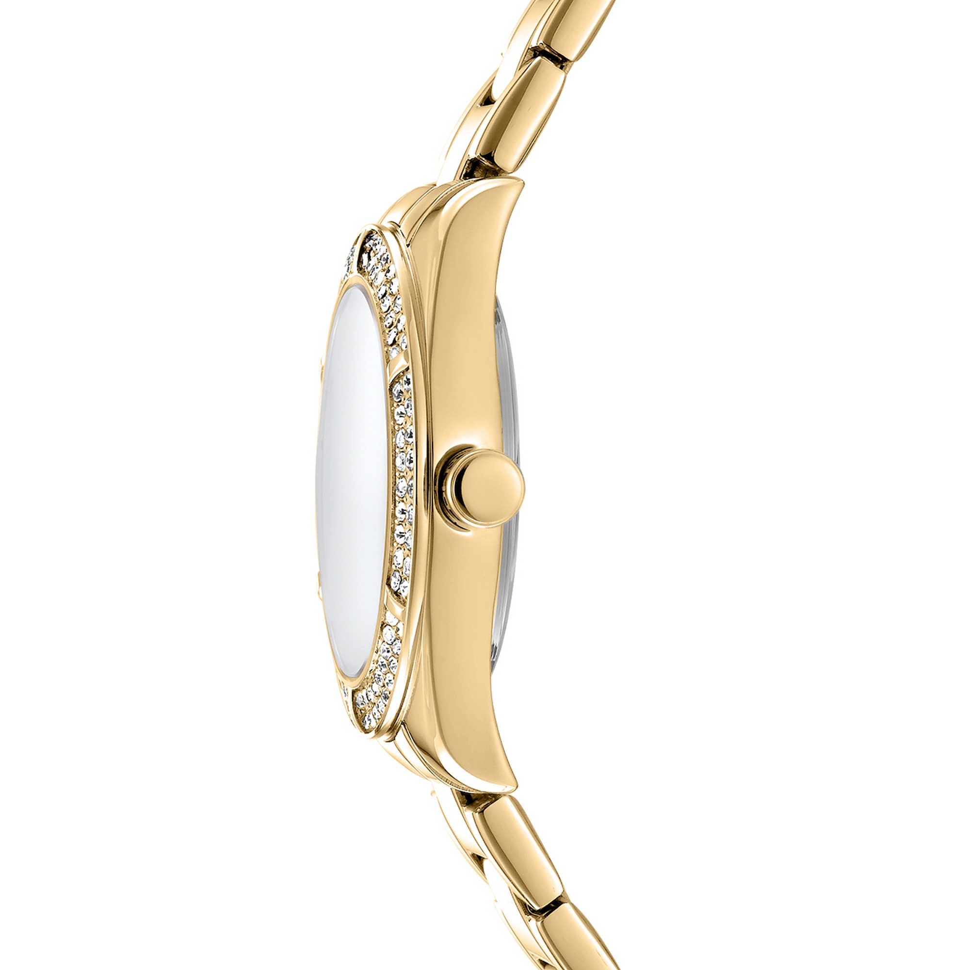 DKNY Quarzuhr Evening Watch DK1L107M0065, Armbanduhr, Damenuhr, Edelstahlarmband, analog