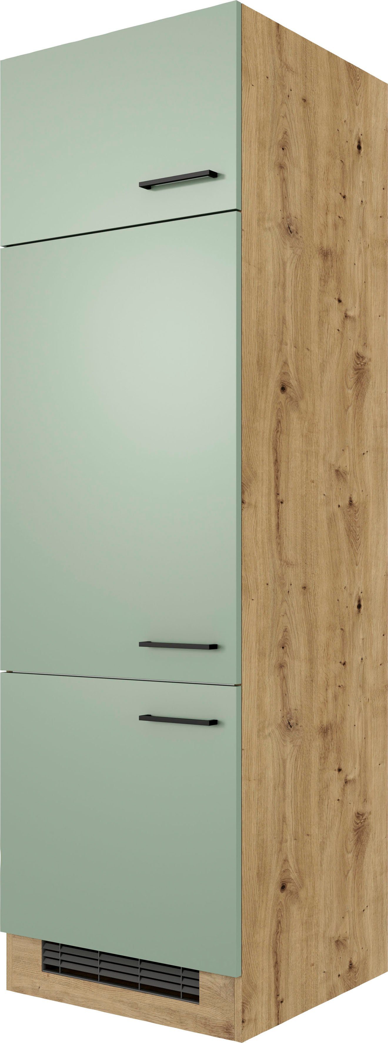Flex-Well Kühlumbauschrank Cara (1-St) (B x H x T) 60 x 200 x 57 cm, mit zusätzlichem Stauraum
