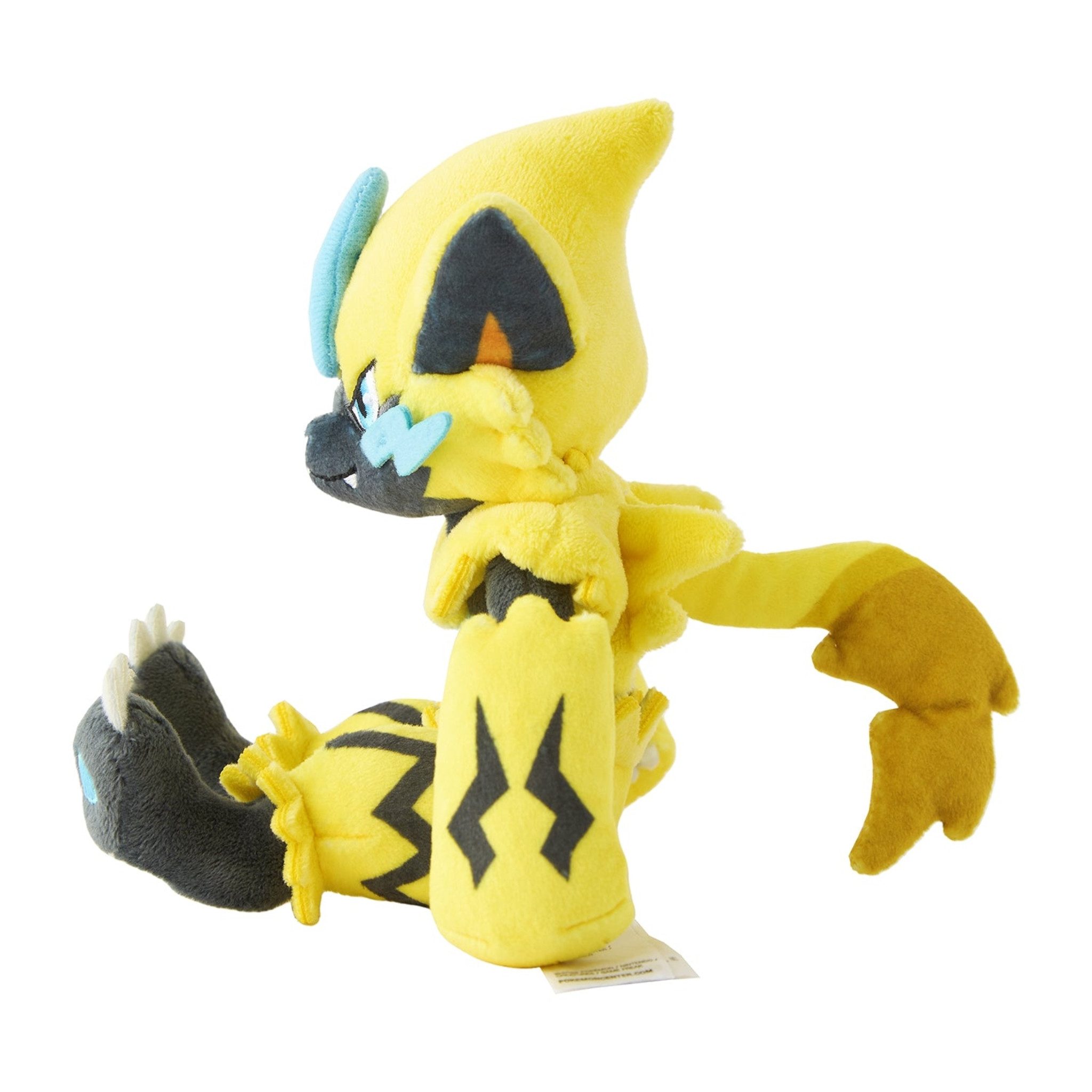 Pokémon Center Plüschfigur Pokemon Zeraora Kuscheltier - 16 cm Plüschtier günstig online kaufen