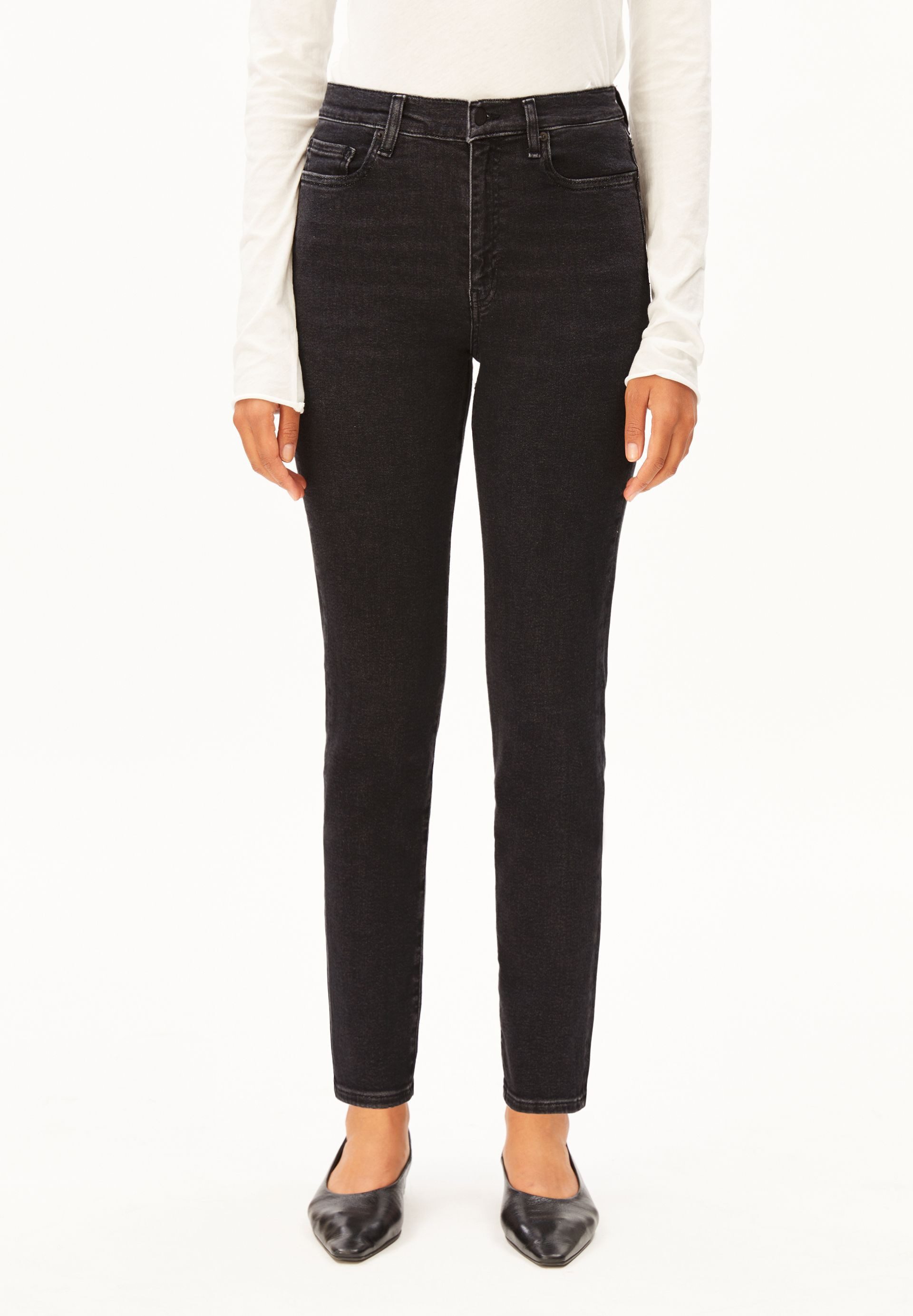 Armedangels Skinny-fit-Jeans INGAA (X-Stretch) High waist