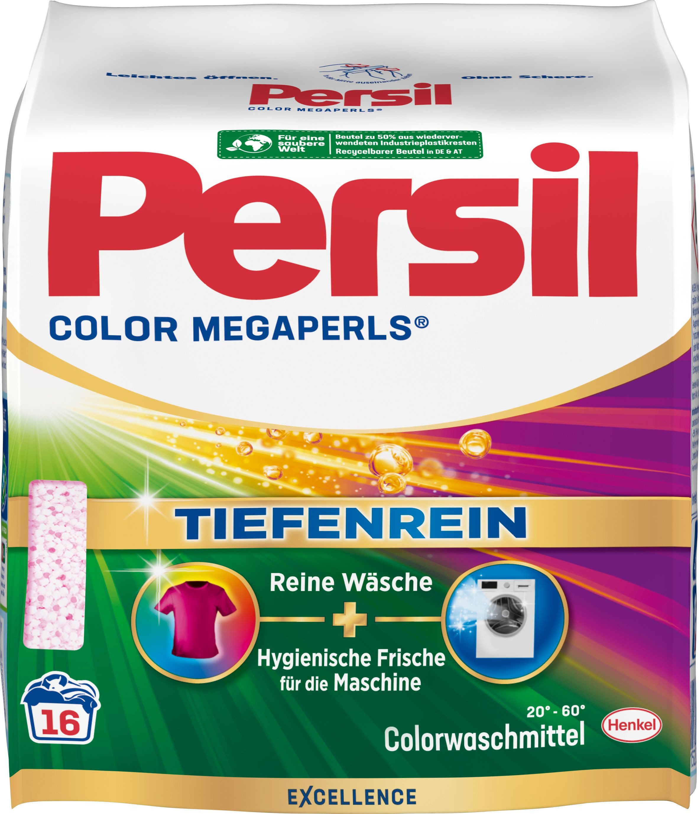 Persil 1x Megaperls Universal 16WL & 2x Color Megaperls 16WL Vollwaschmittel