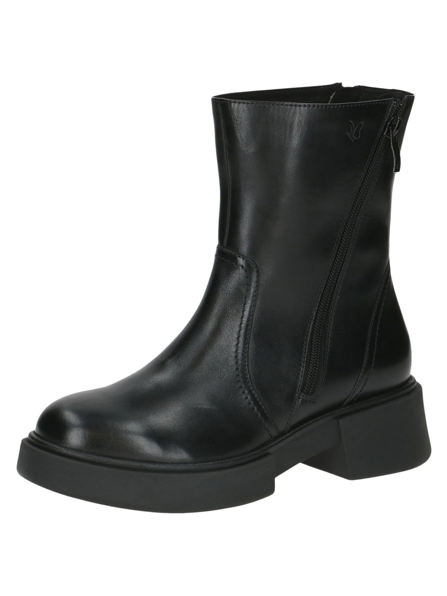 Caprice aus Leder Blockabsatz 9-25303-43 Stiefelette