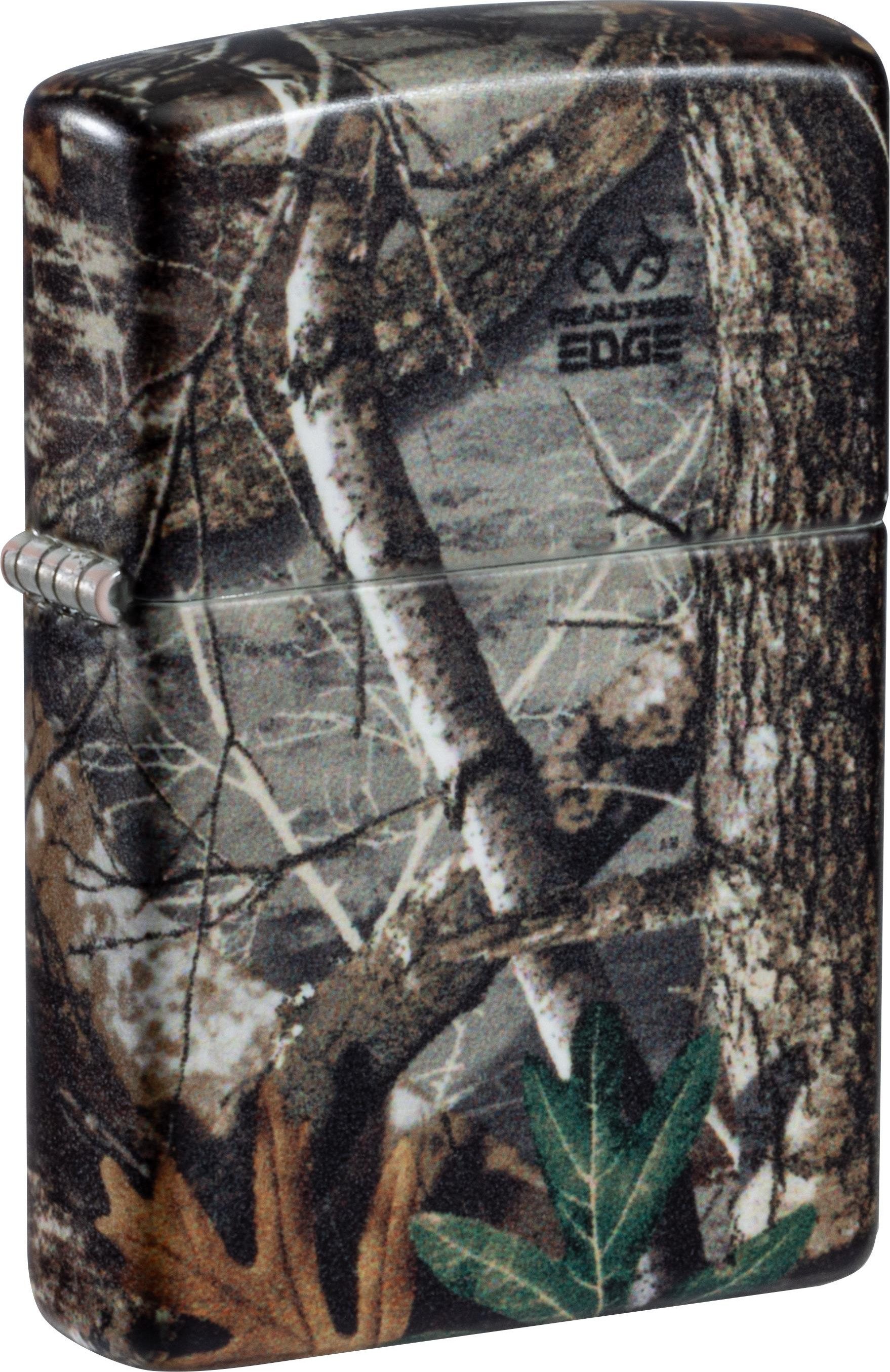 Zippo Feuerzeug Zippo color 540° Realtree EDGE, Metall (1-St), Windfest